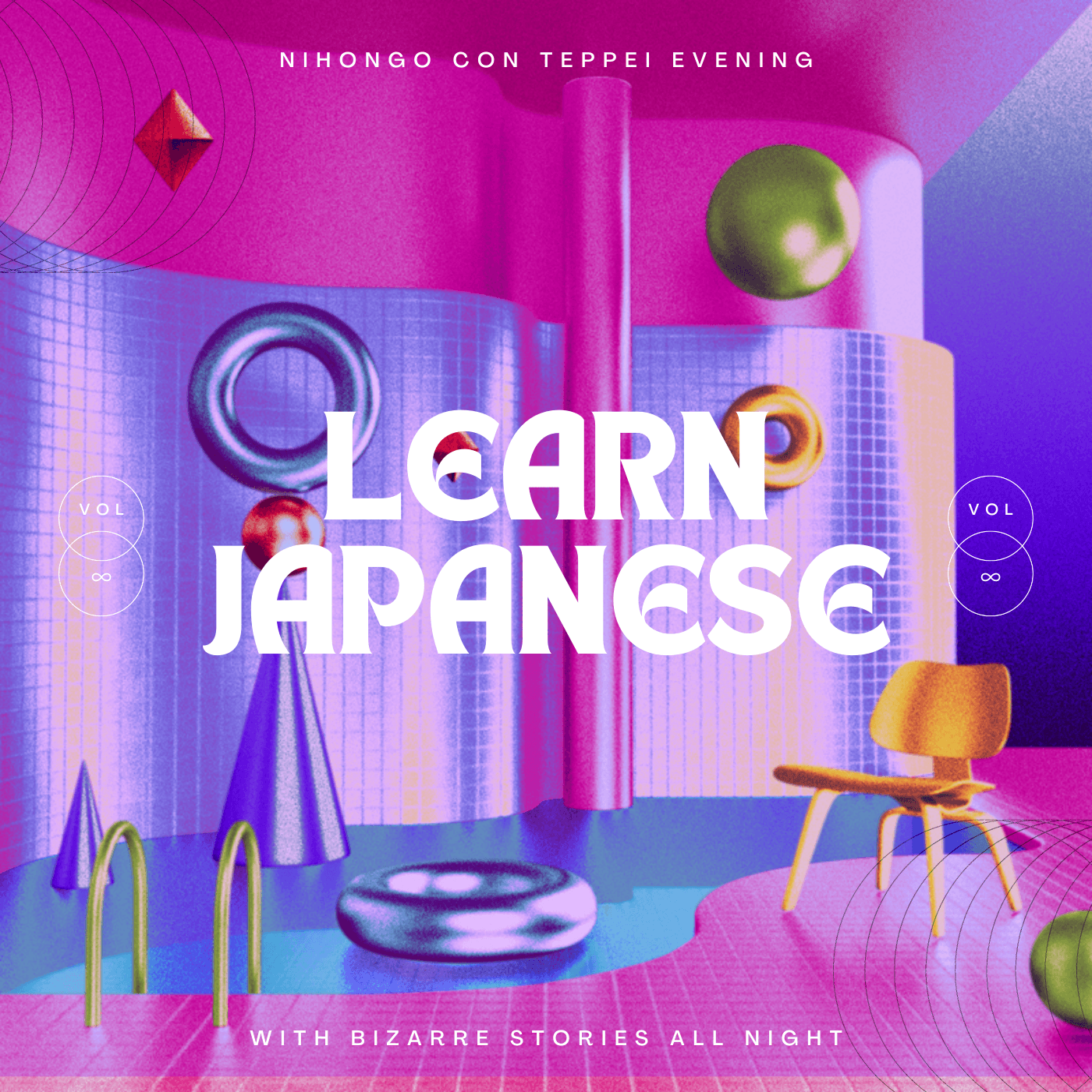 Learn Japanese With BIZARRE stories-Nihongo con Teppei - Podcasts