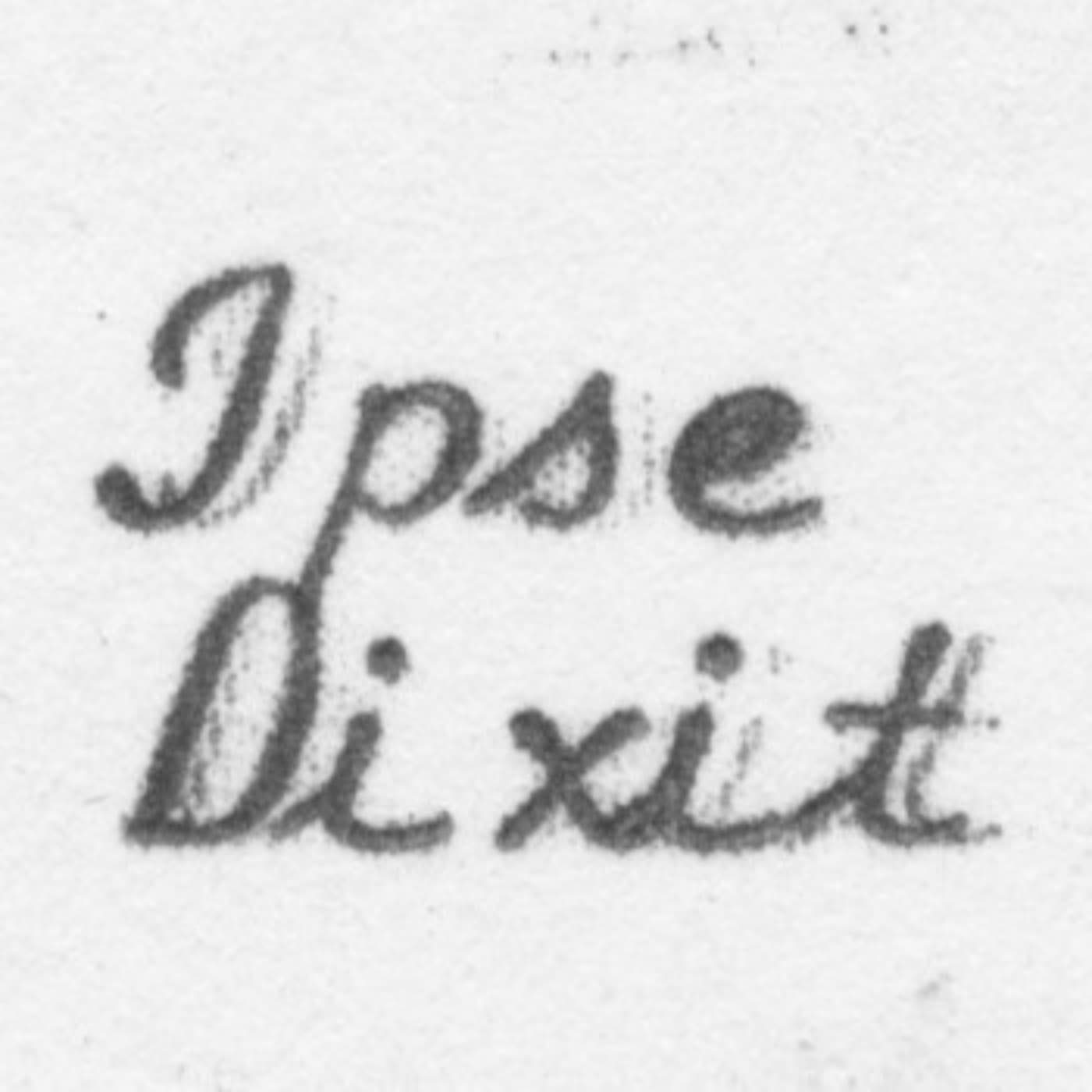 Ipse Dixit - Podcasts