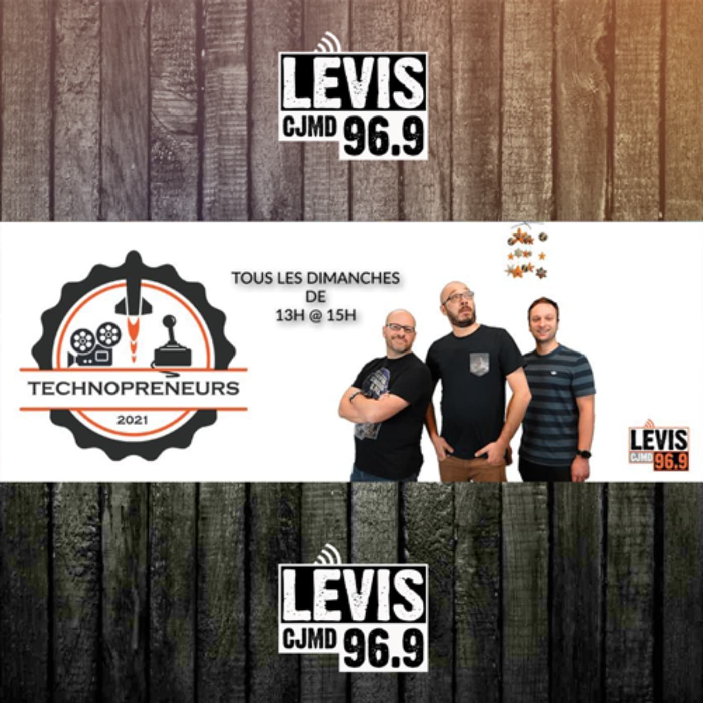 LES TECHNOPRENEURS | CJMD 96,9 FM LÉVIS | L'ALTERNATIVE RADIOPHONIQUE - Podcasts