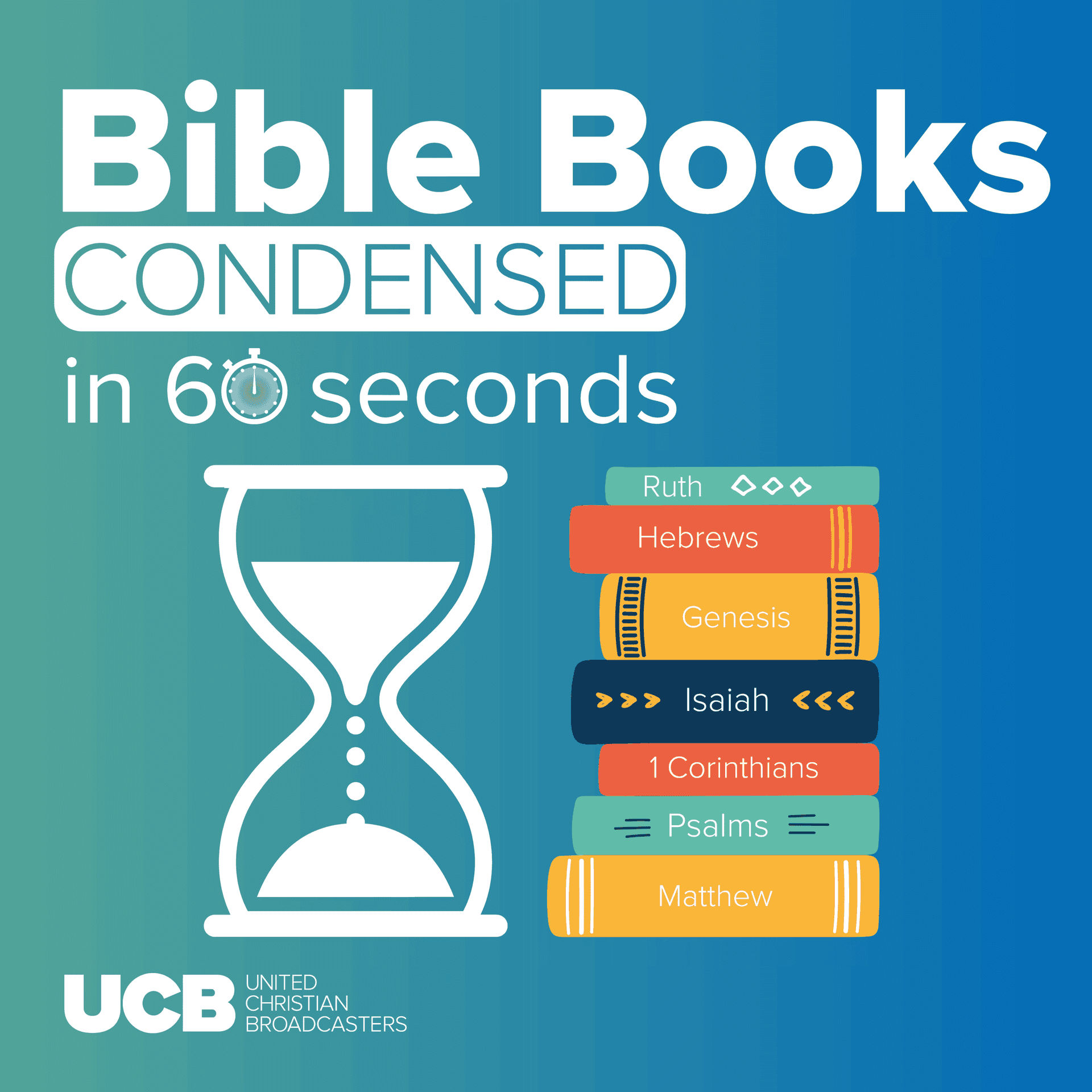 Bible Books in 60 Seconds - Podcasts