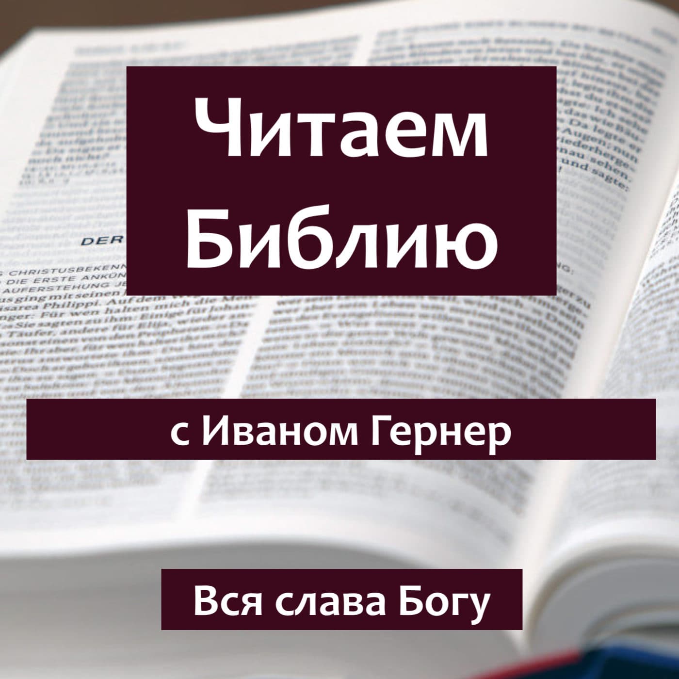 Читаем Библию с Иваном Гернер - Podcasts