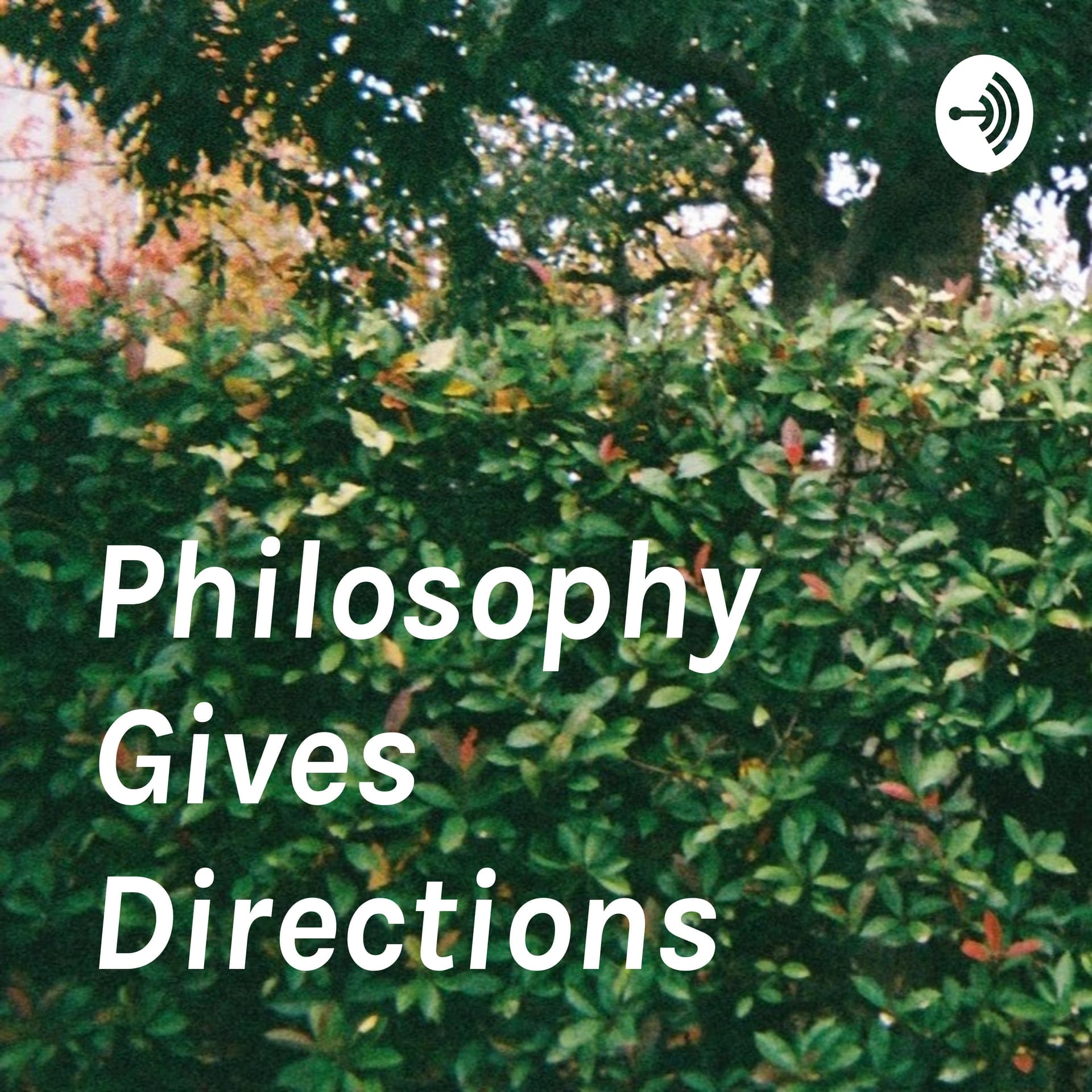 Philosophy Gives Directions - Podcasts