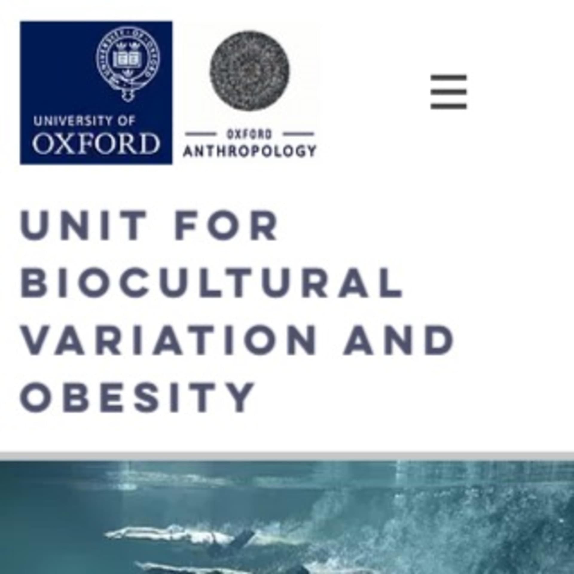 Oxford Obesity - Unit for Biocultural Variation and Obesity, University of Oxford - Podcasts