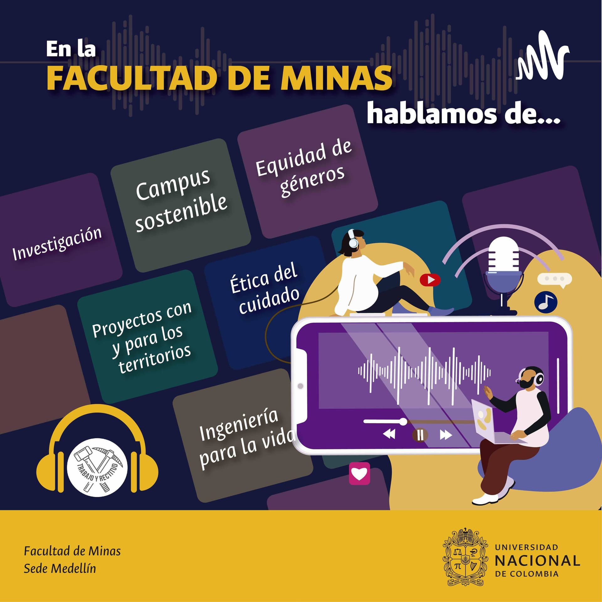 En la Facultad de Minas hablamos de ... - Podcasts