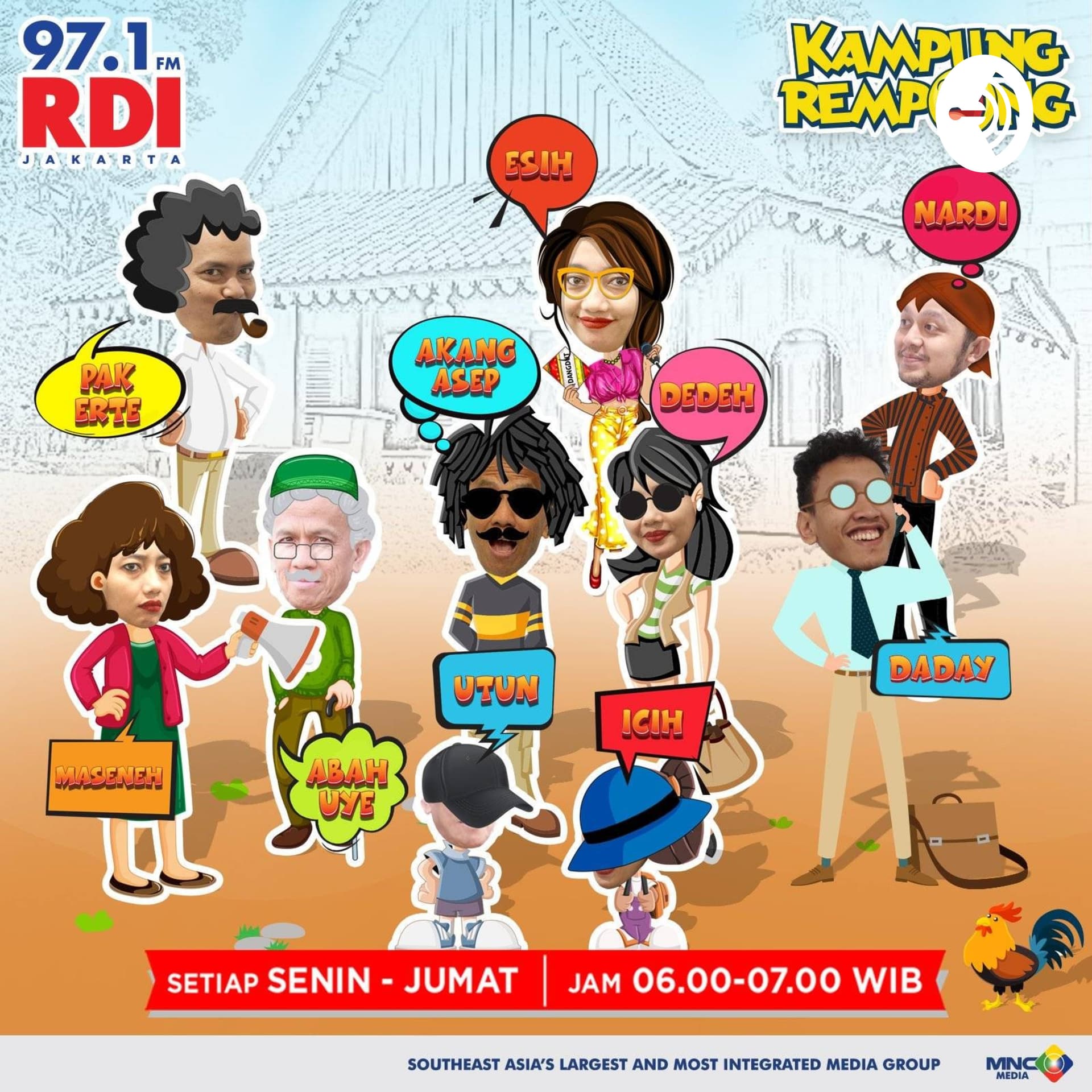Kampung Rempong 97.1 FM RDI Jakarta - Podcasts