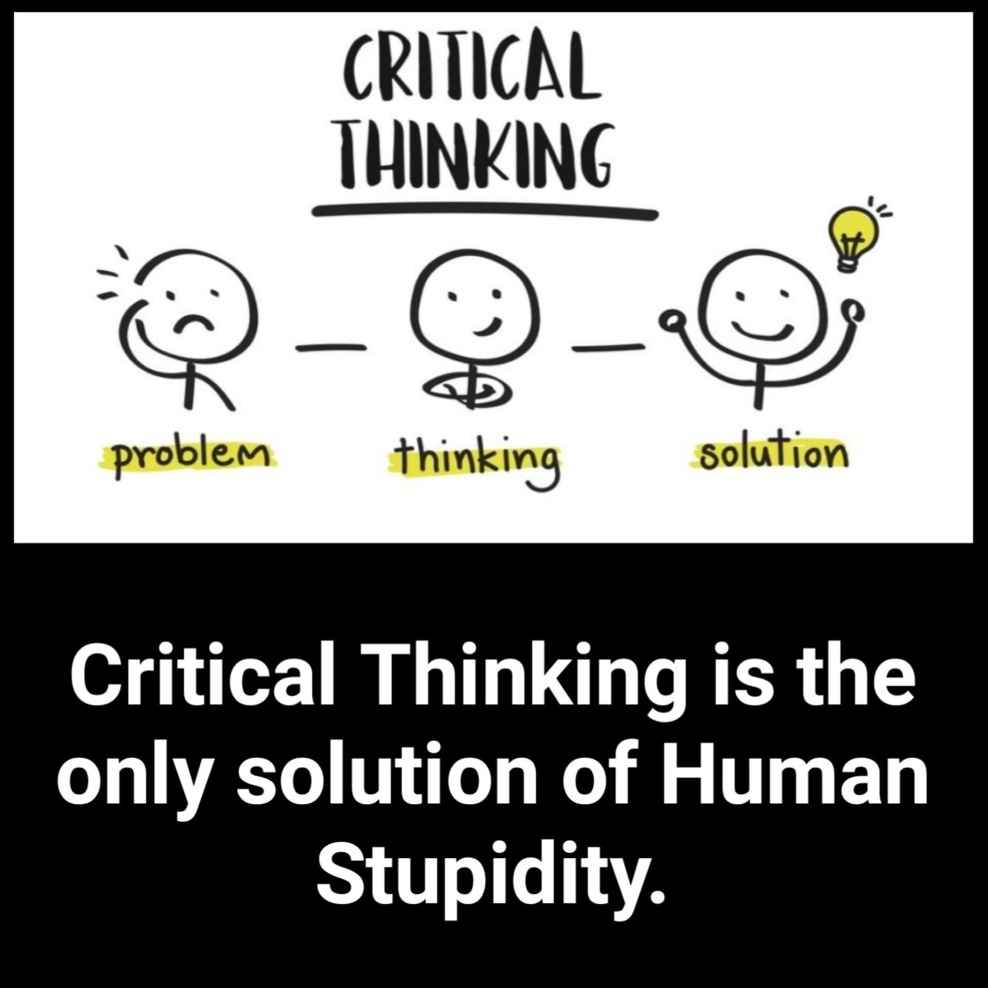 "Critical Thinking" is the only Solution for saving Humanity - Podcasts