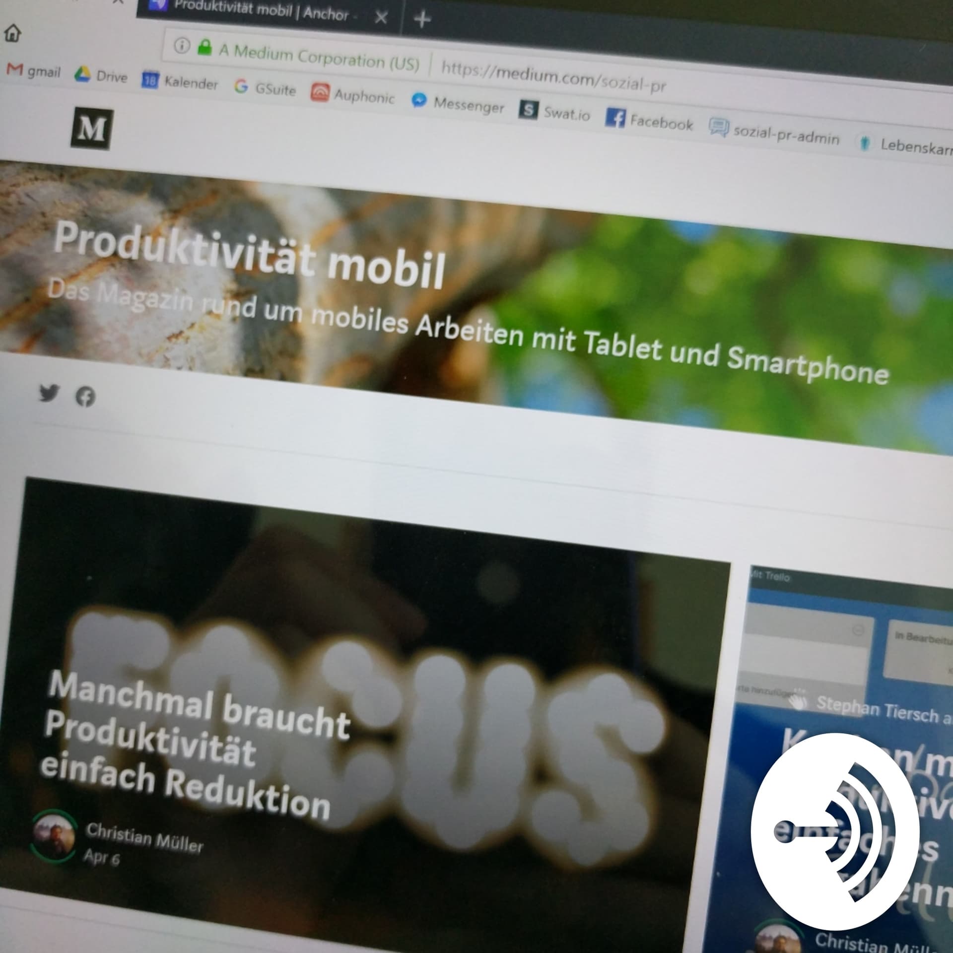 Produktiv mobil - Podcasts