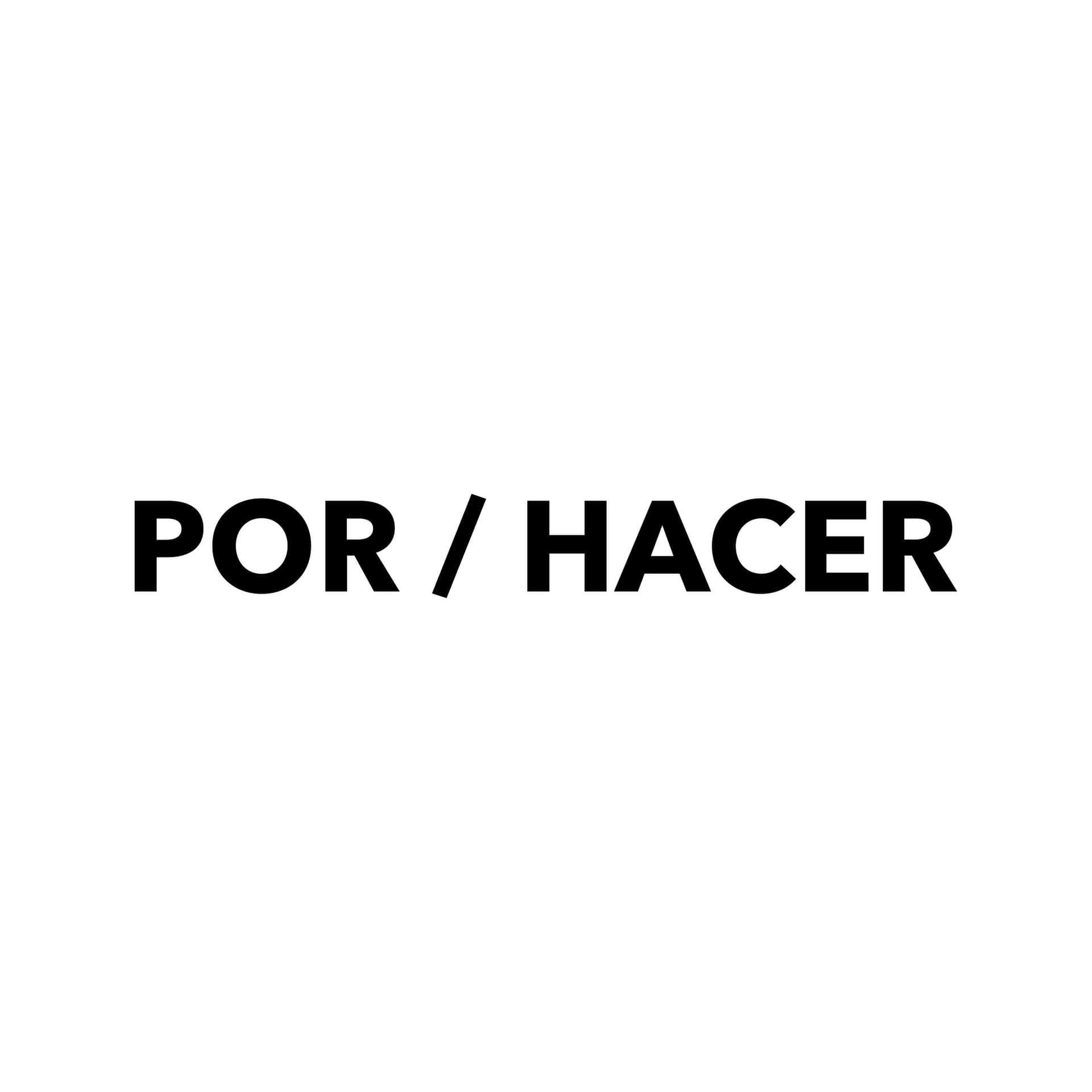 POR/HACER - Podcasts