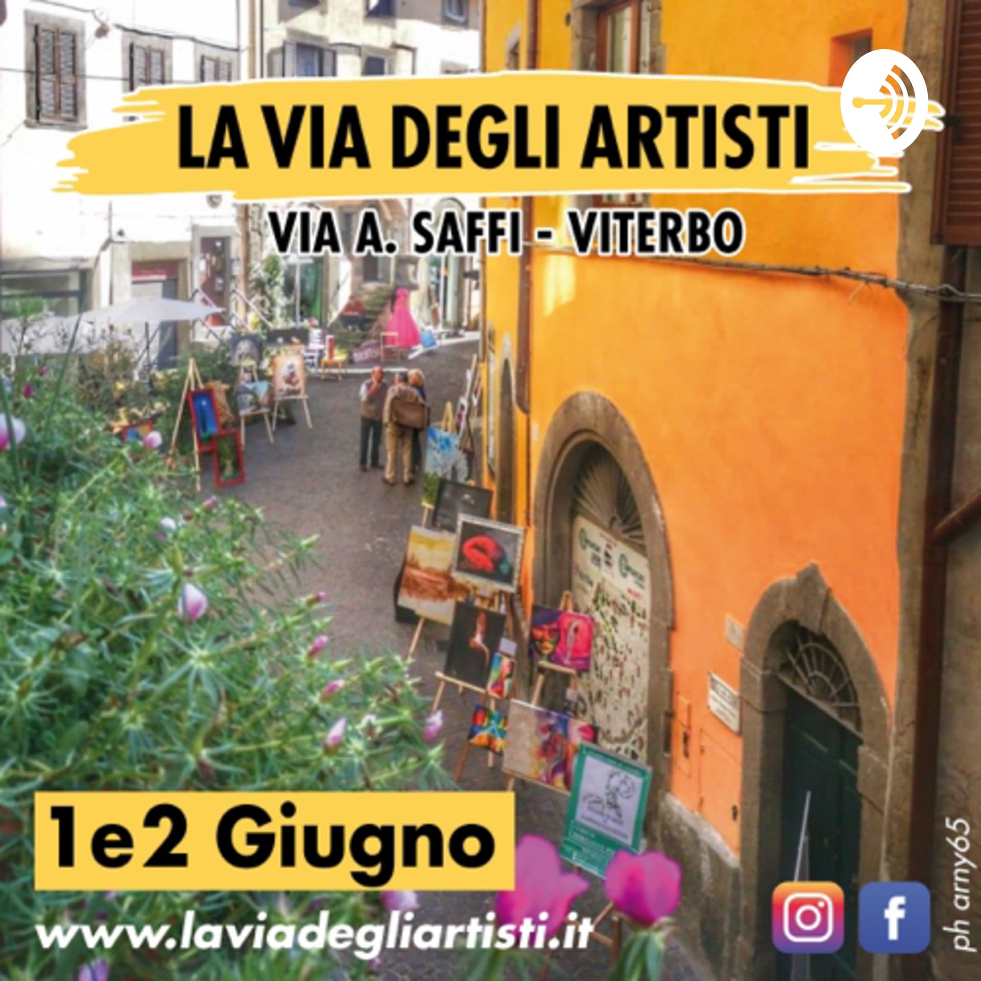 la Via degli Artisti, Viterbo - Podcasts