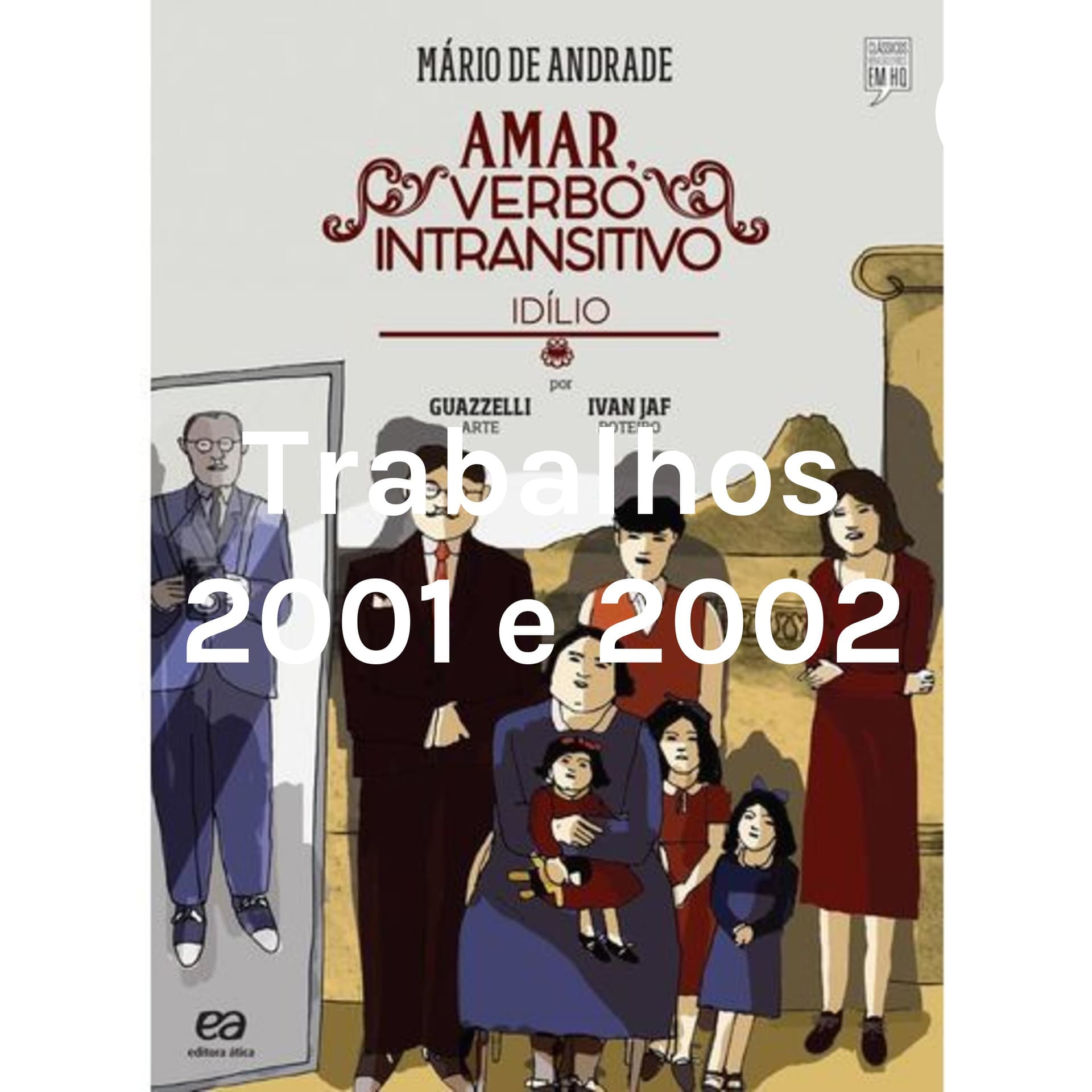 Trabalhos 2001 e 2002 - "AMAR, VERBO INTRANSITIVO" - Podcasts