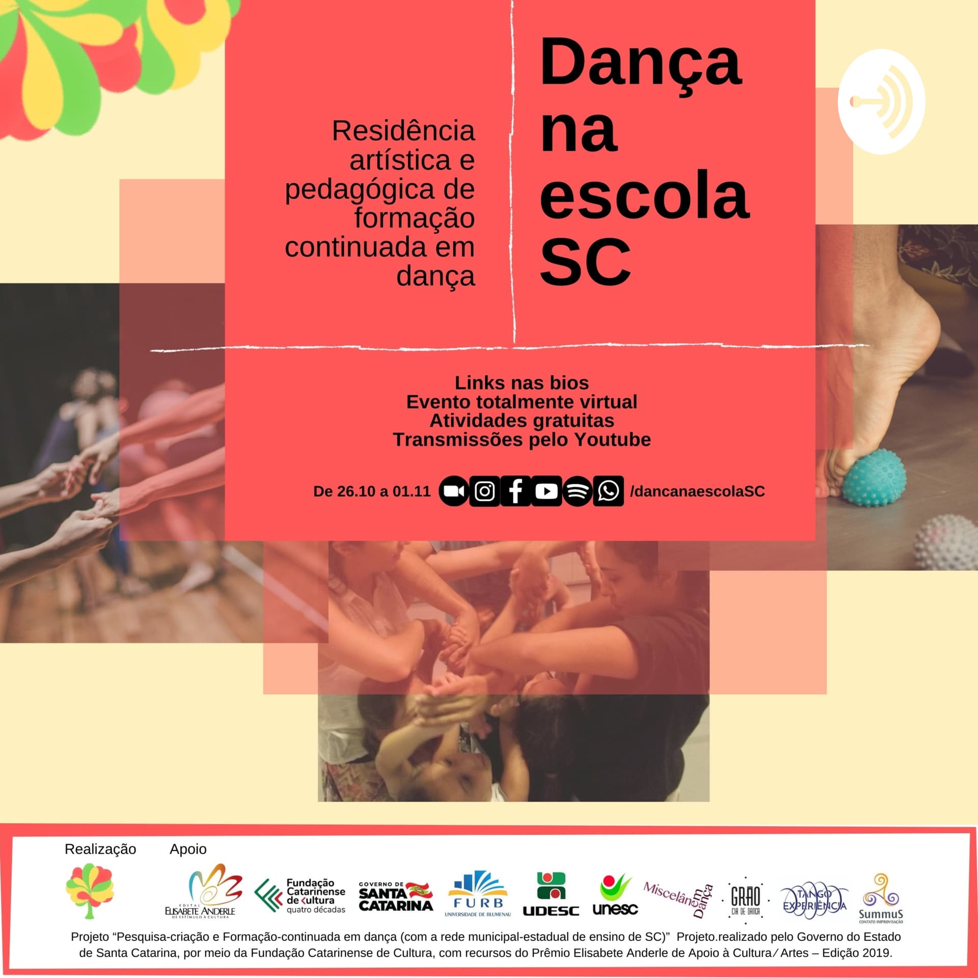 Dança na escola SC - Podcasts