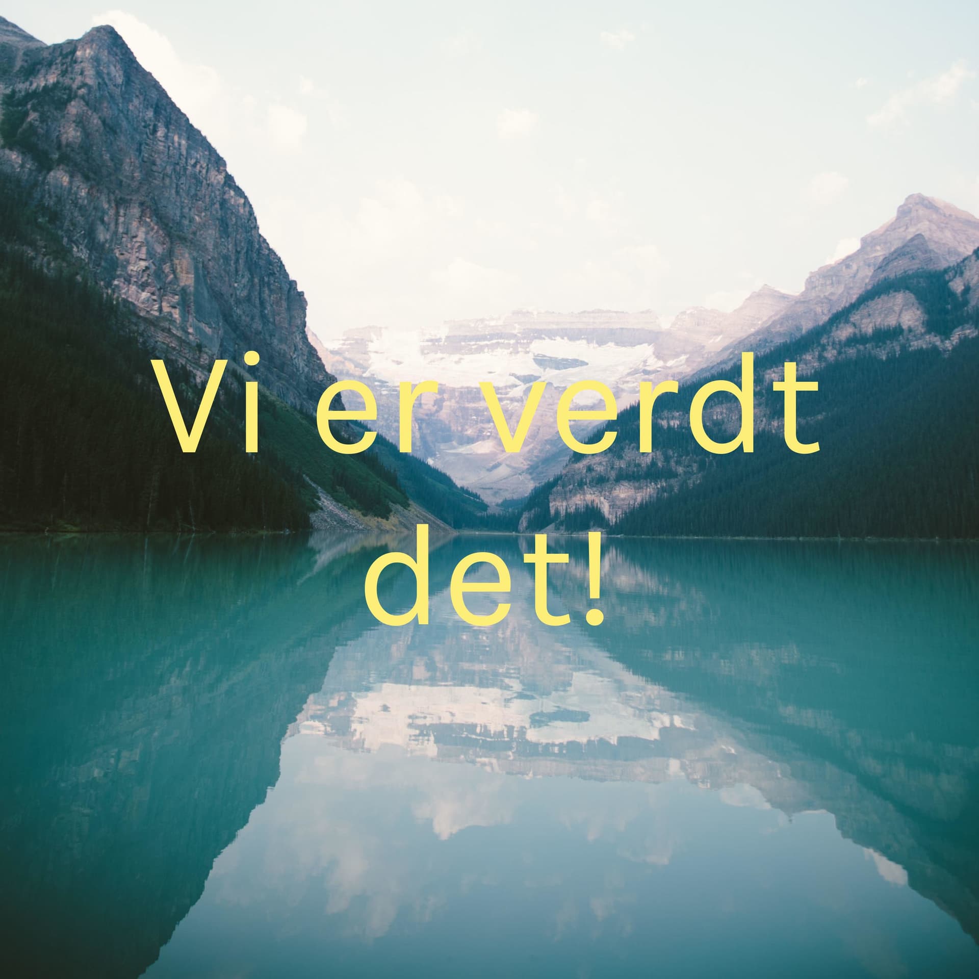 Vi er verdt det! - Podcasts