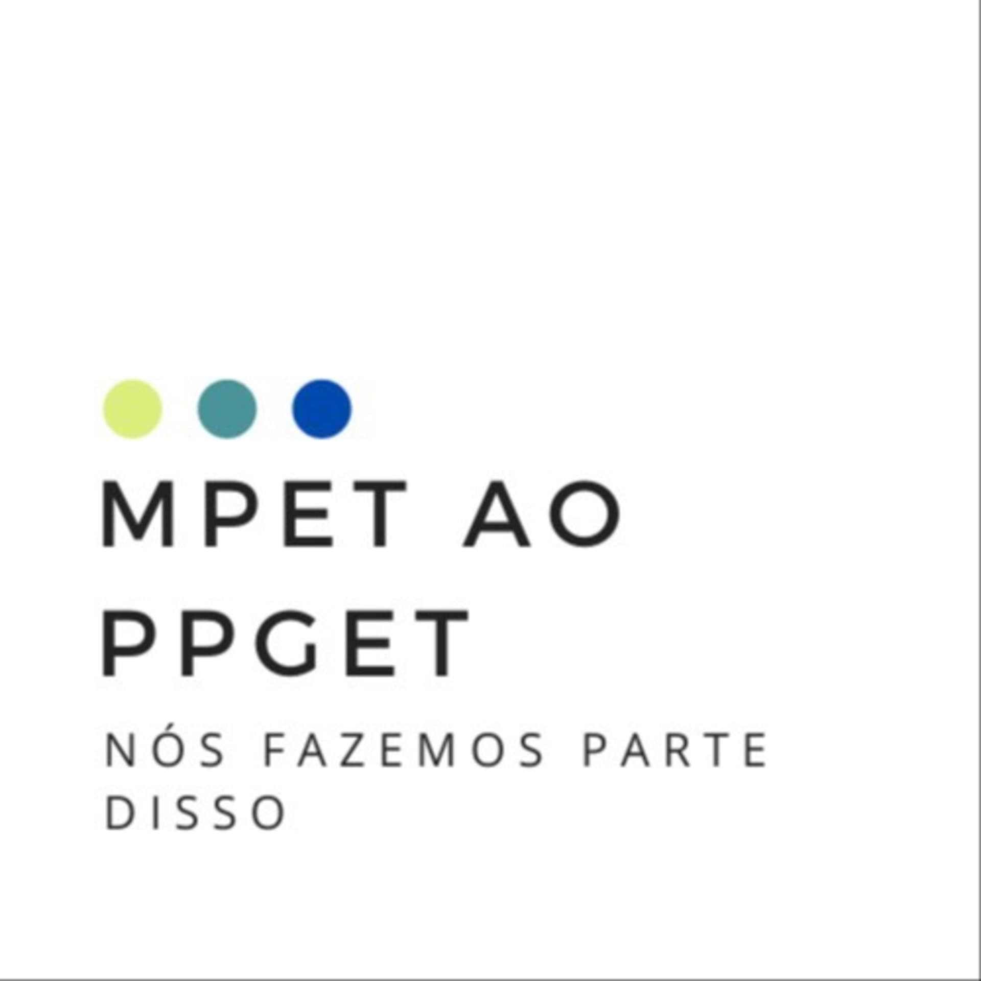 MPET ao PPGET: Nós fazemos parte disso. - Podcasts