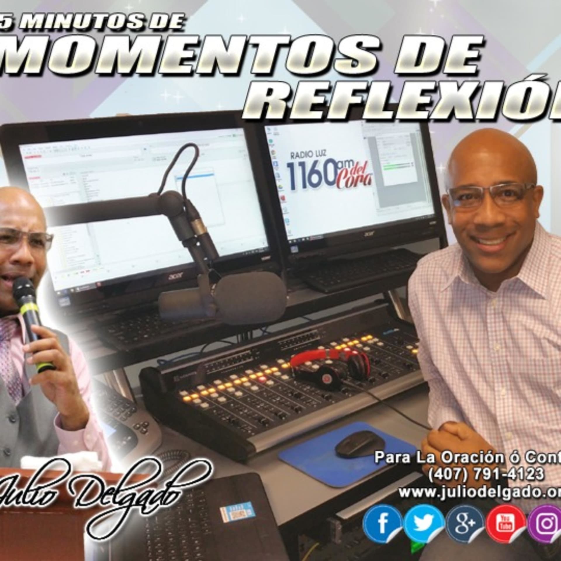 5 Minutos De Momentos De Reflexión Con El Evang. Julio Delgado - Podcasts