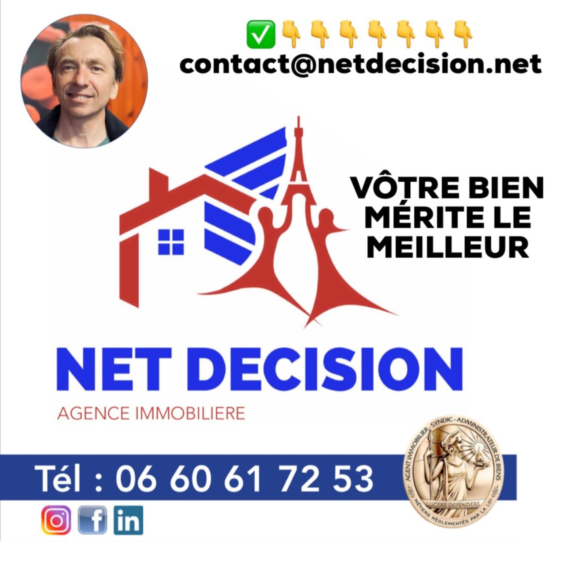 Netdecision Agence immobilière NanterreMeilleure Agence Immo à Nanterre NetDecision 06 60 61 72 53 - Podcasts