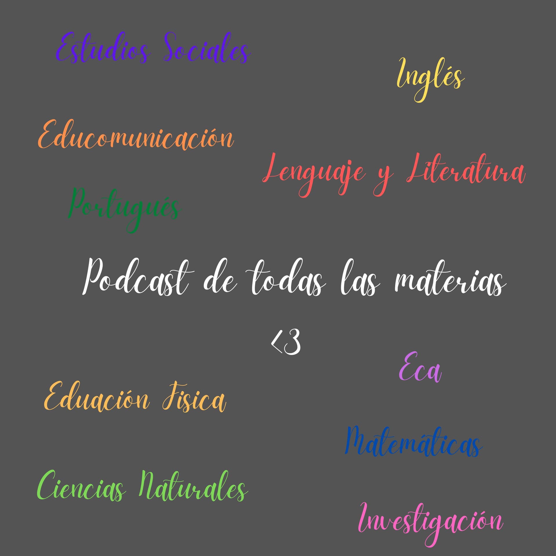 Trabajos de todas la materias - Podcasts