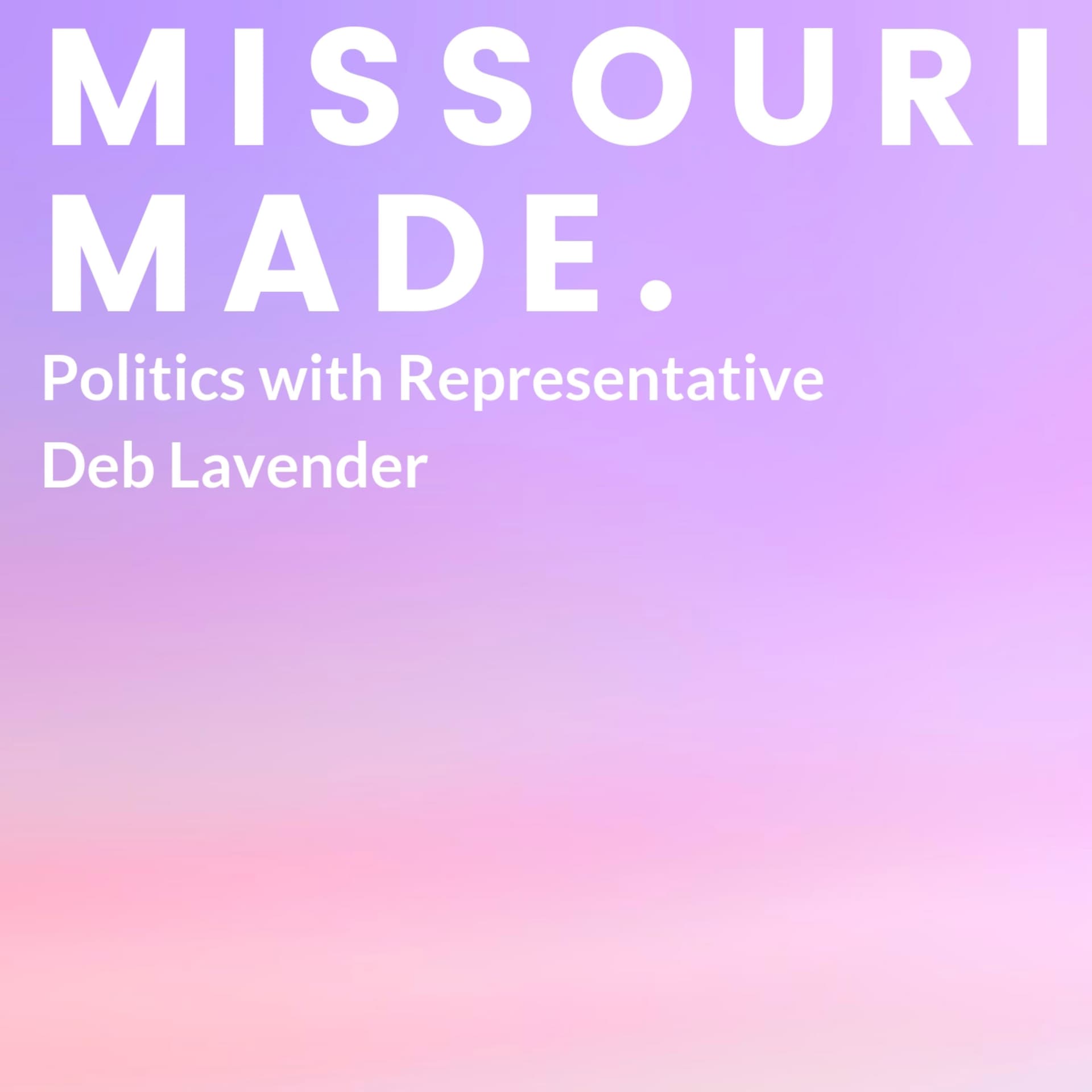 Missouri Made: Politics with Representative Deb Lavender - Podcasts