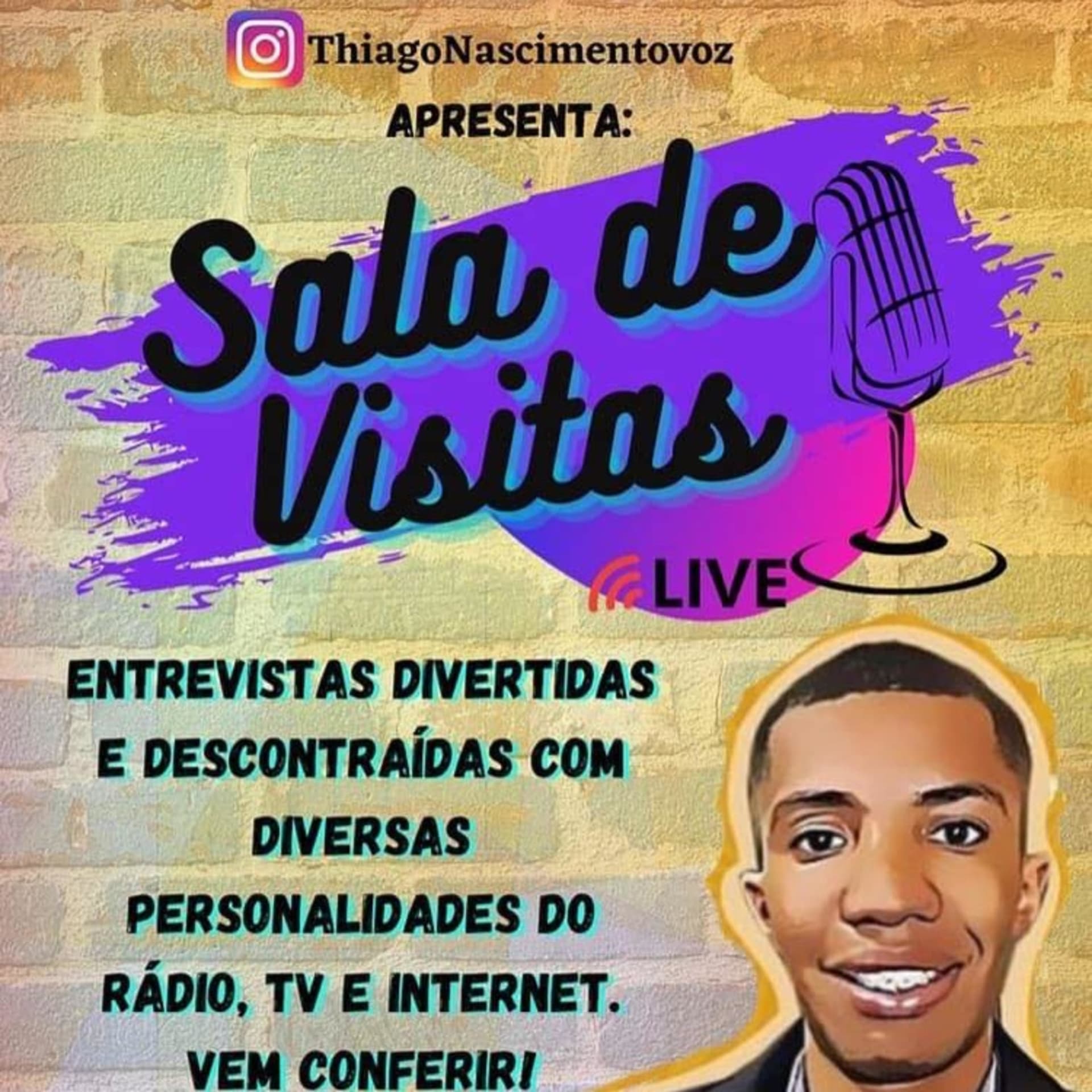 sala de visitas com thiago nascimento - Podcasts