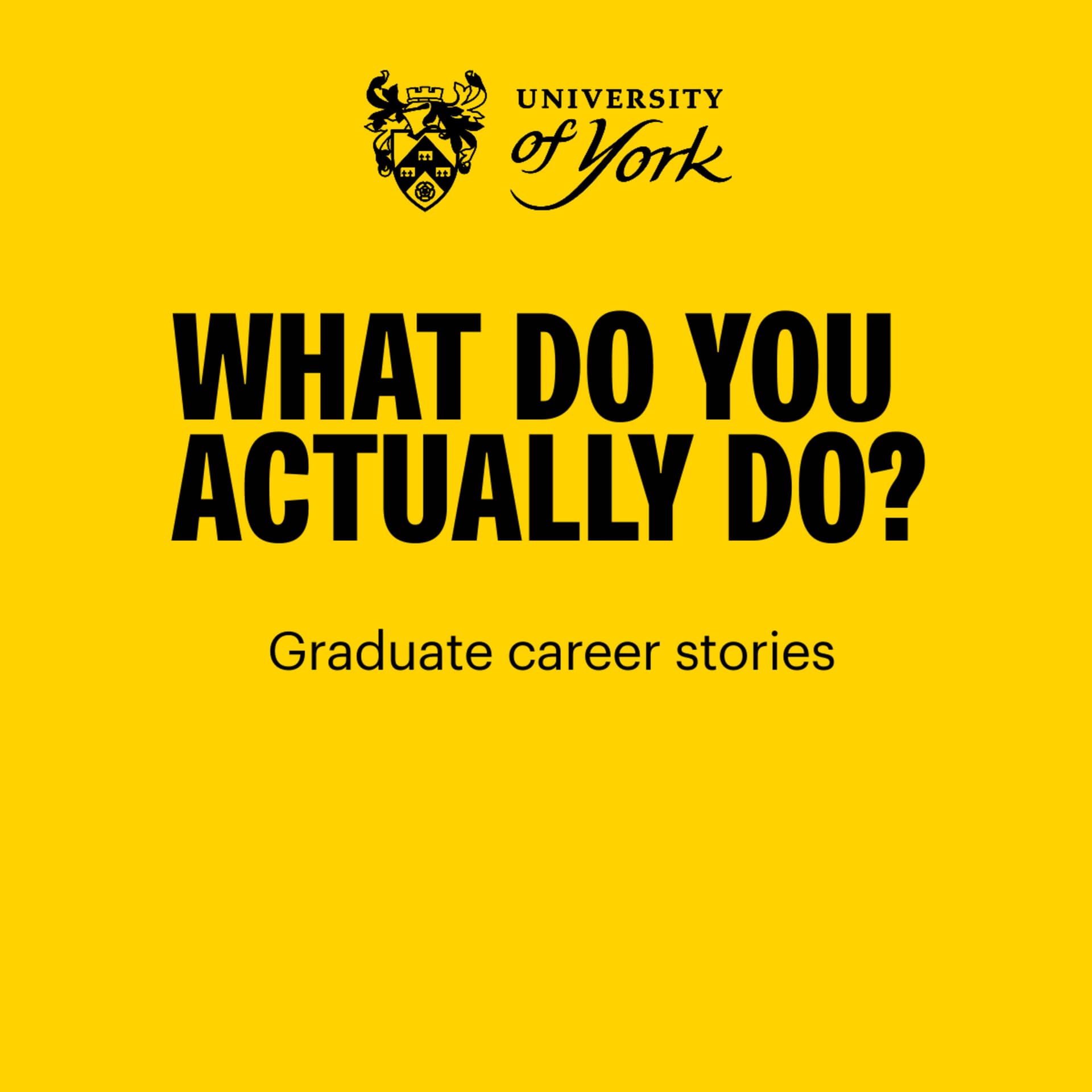 What Do You Actually Do? - Podcasts