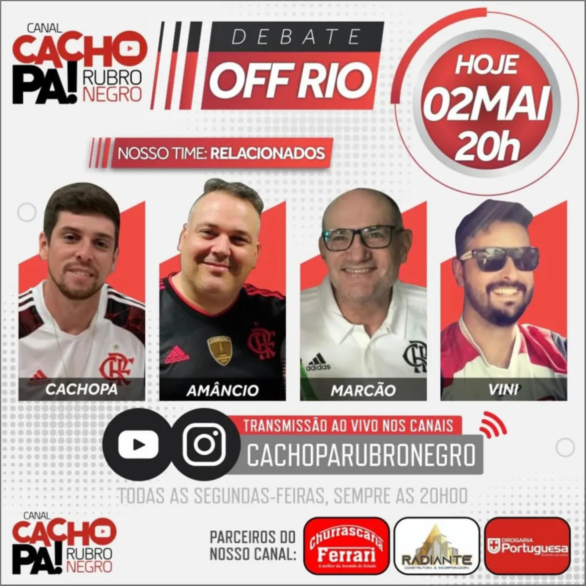 Debate OFF RIO - Flamengo - Canal Cachopa Rubro Negro - Podcasts