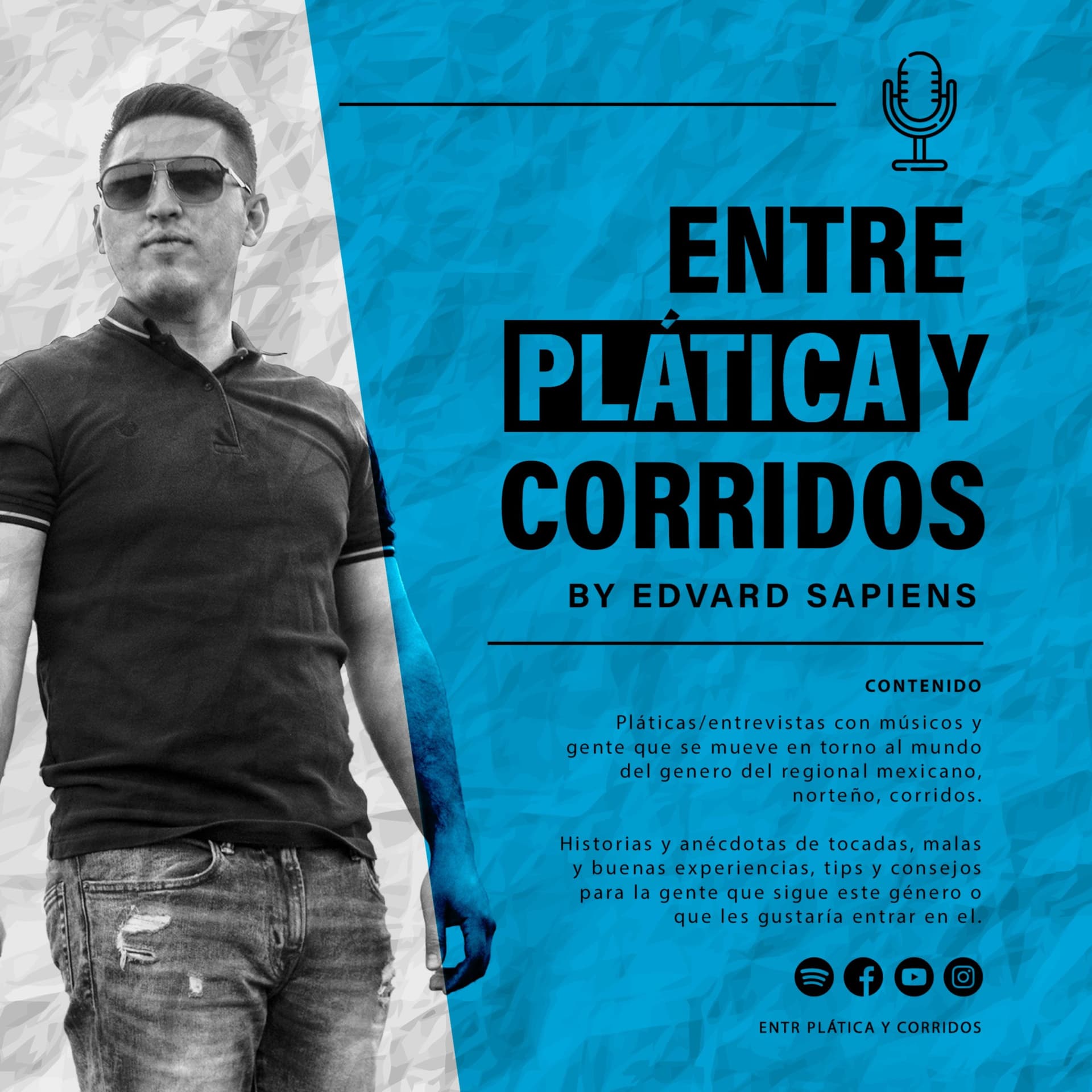 Entre plática y corridos - Podcasts