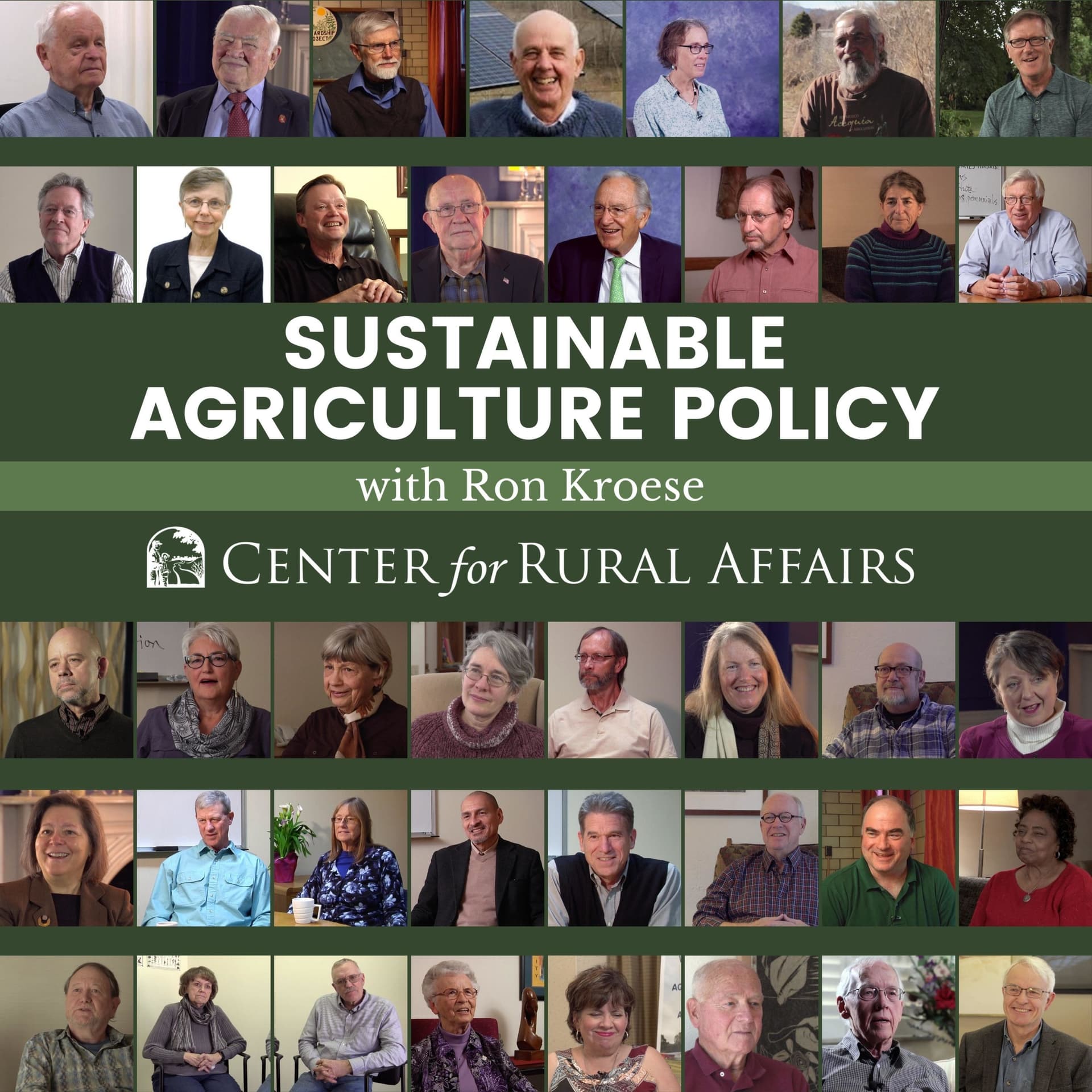 Sustainable Agriculture Policy with Ron Kroese - Podcasts