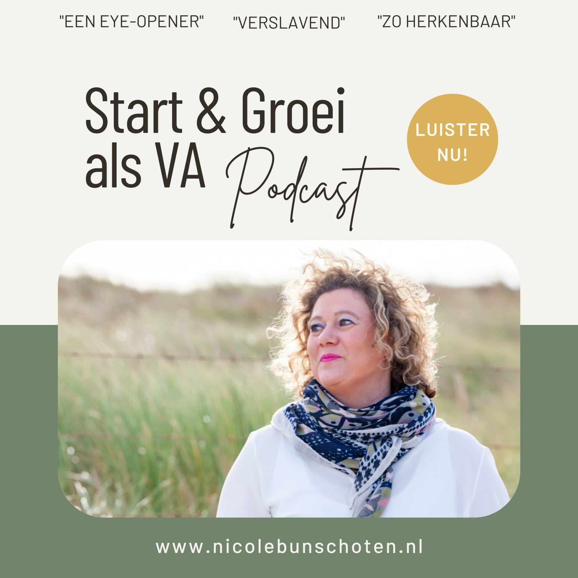 Nicole Bunschoten - Leven van een VA - Podcasts