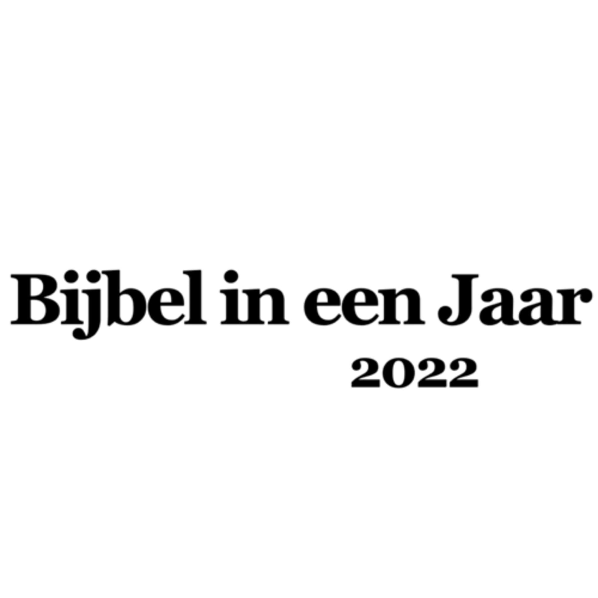 Bijbel in een Jaar - Podcasts