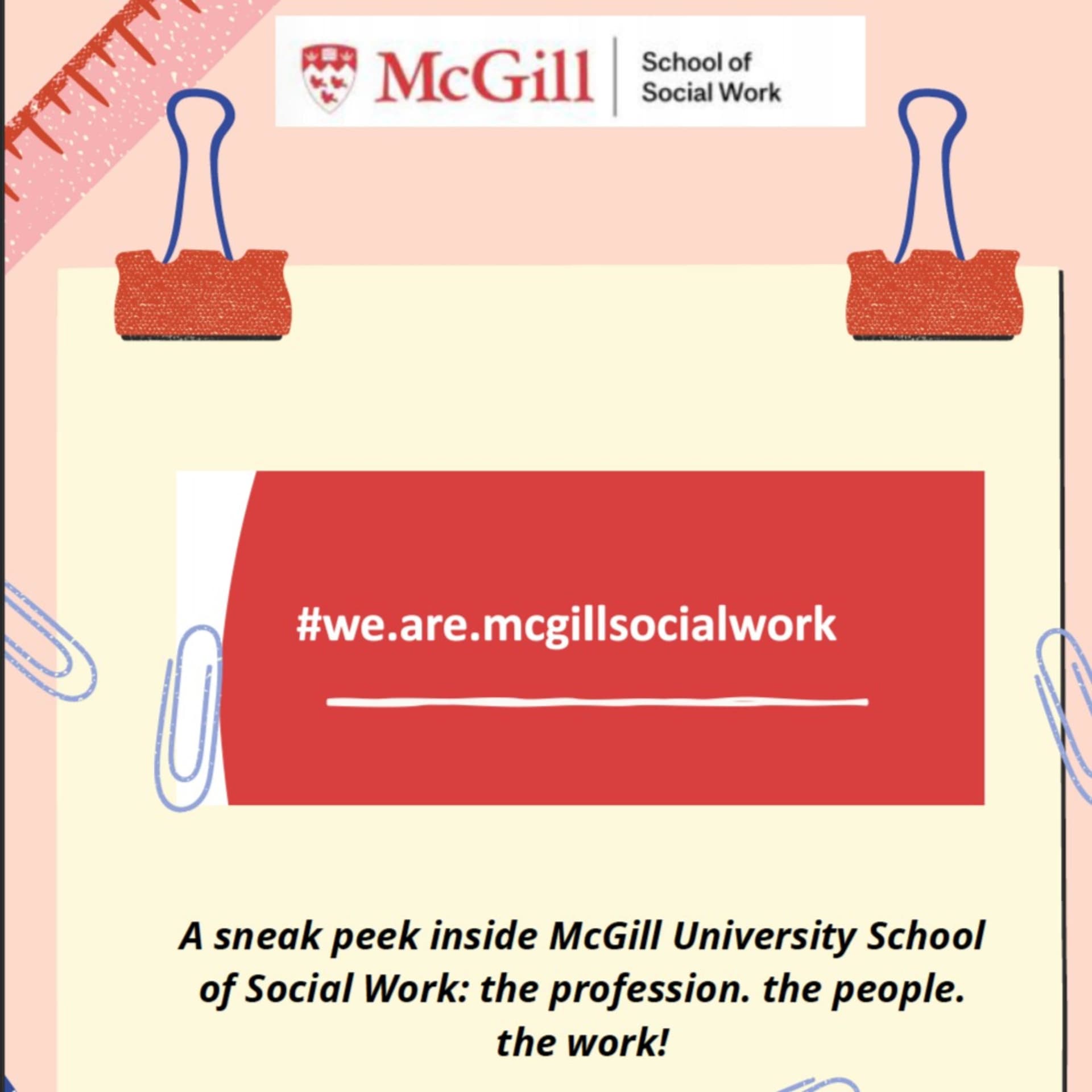 #we.are.mcgillsocialwork - Podcasts