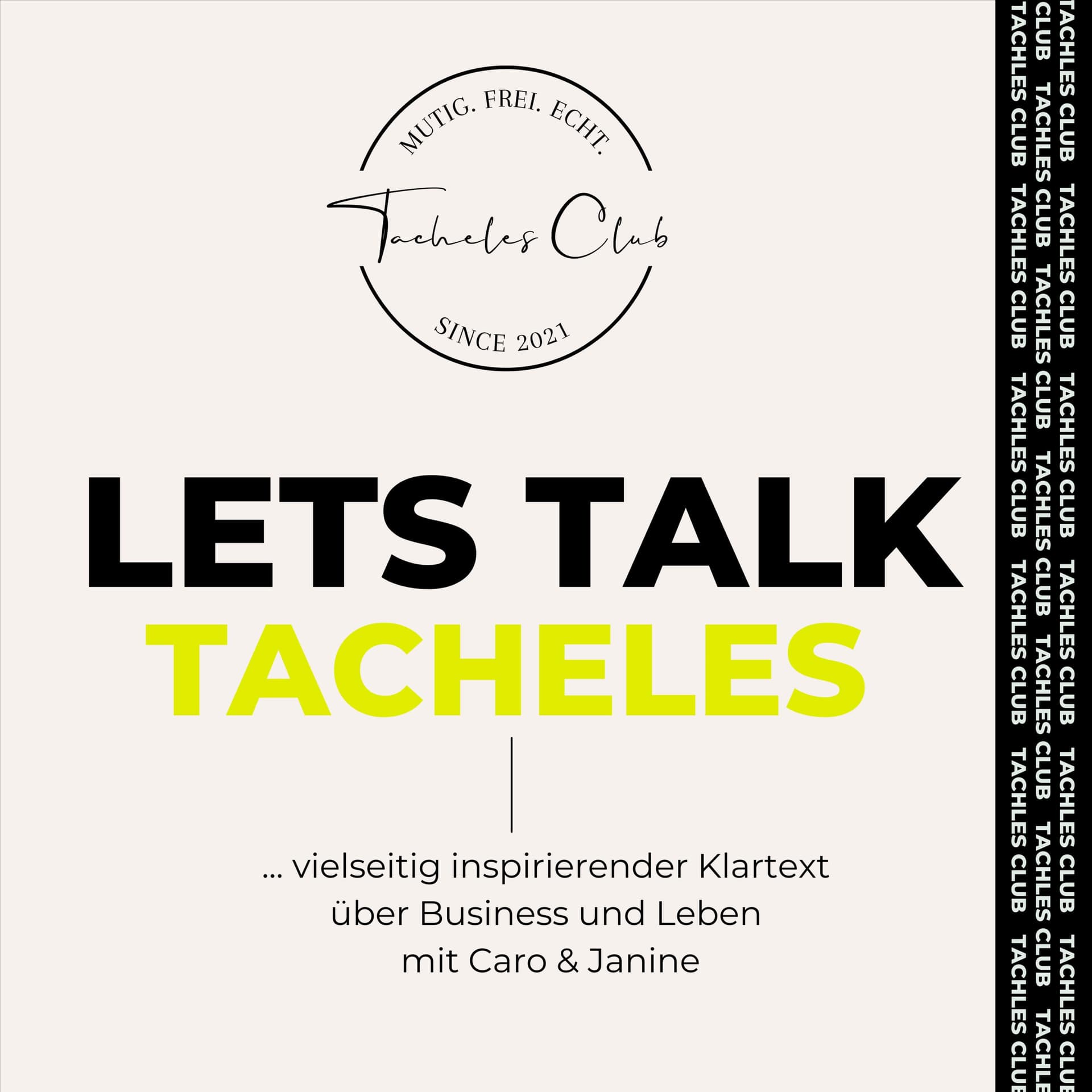 Lets talk Tacheles - Podcasts