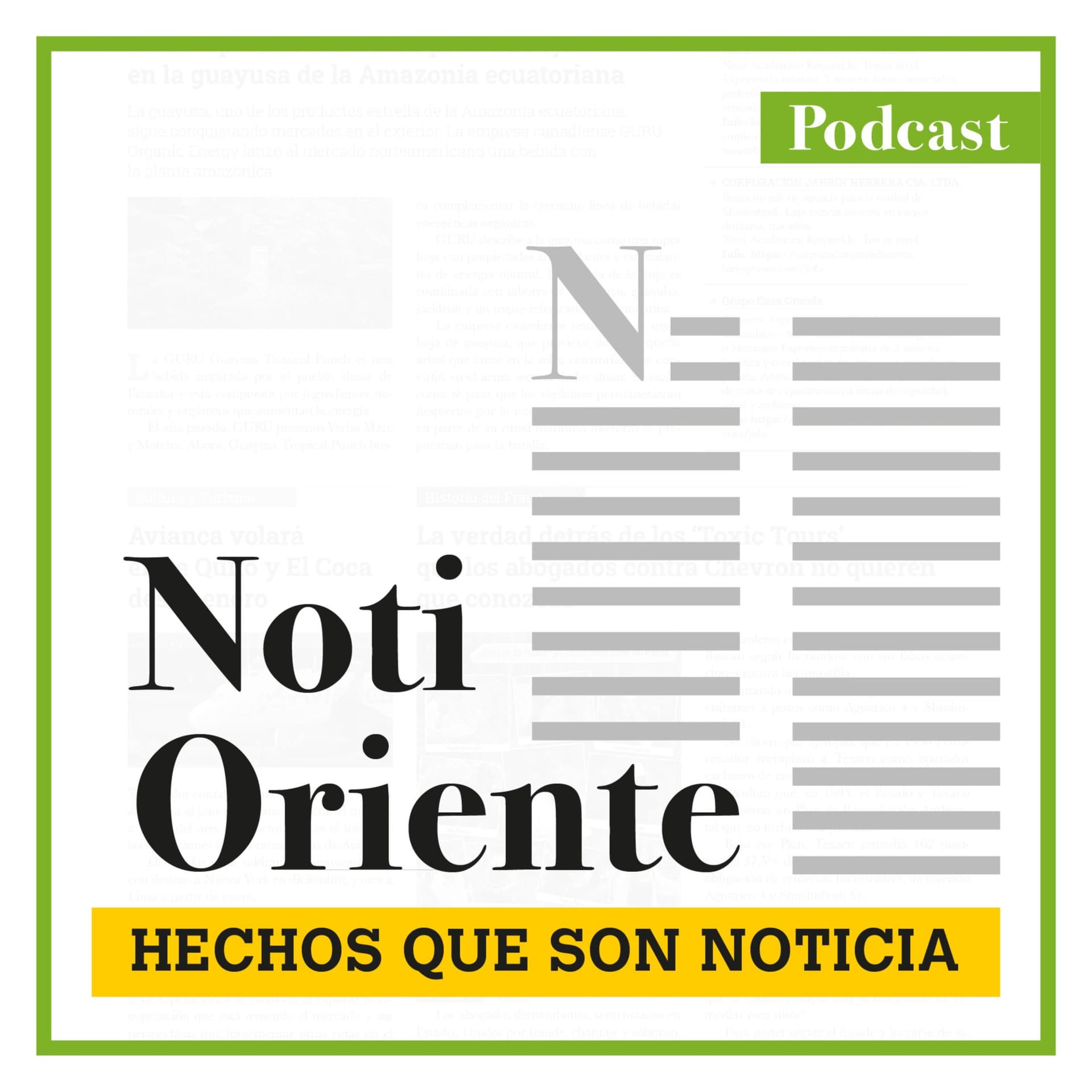 Noti Oriente - Podcasts