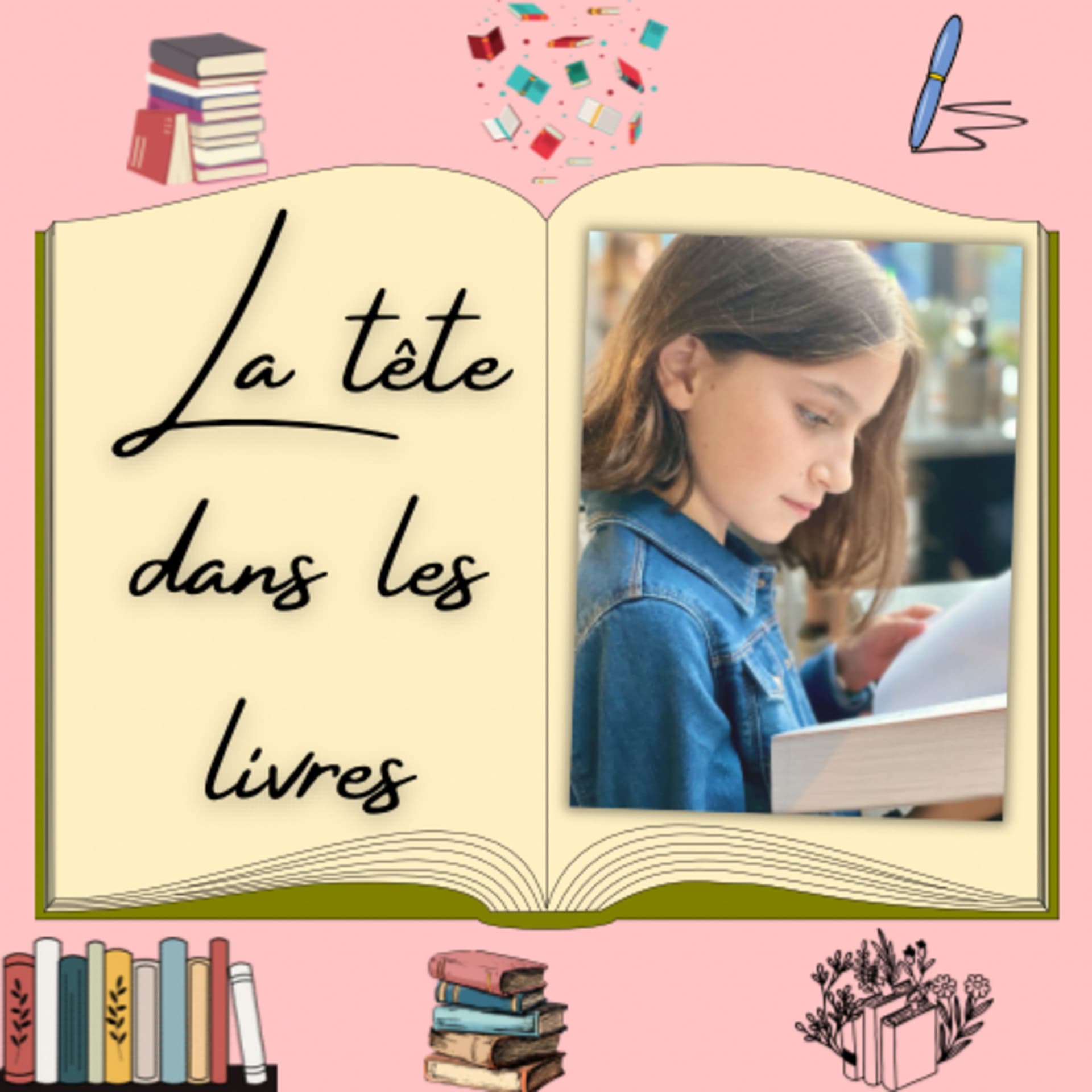 La tête dans les livres - Podcasts
