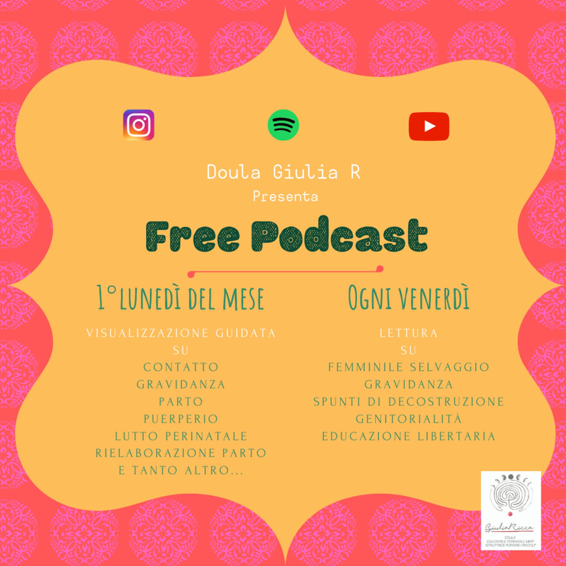 VISUALIZZAZIONI GUIDATE e LETTURE - Podcasts