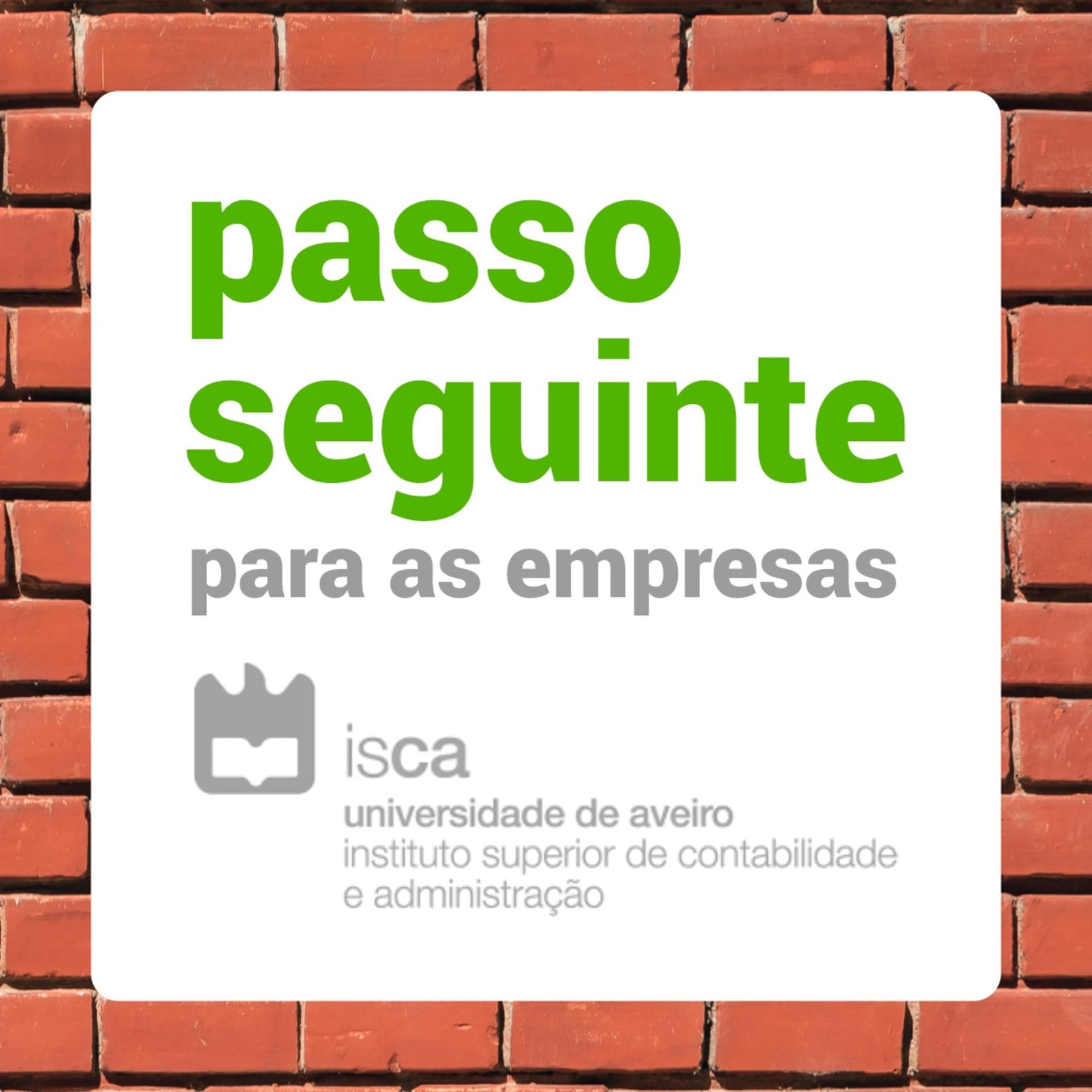 Passo Seguinte para as empresas by ISCA-UA - Podcasts