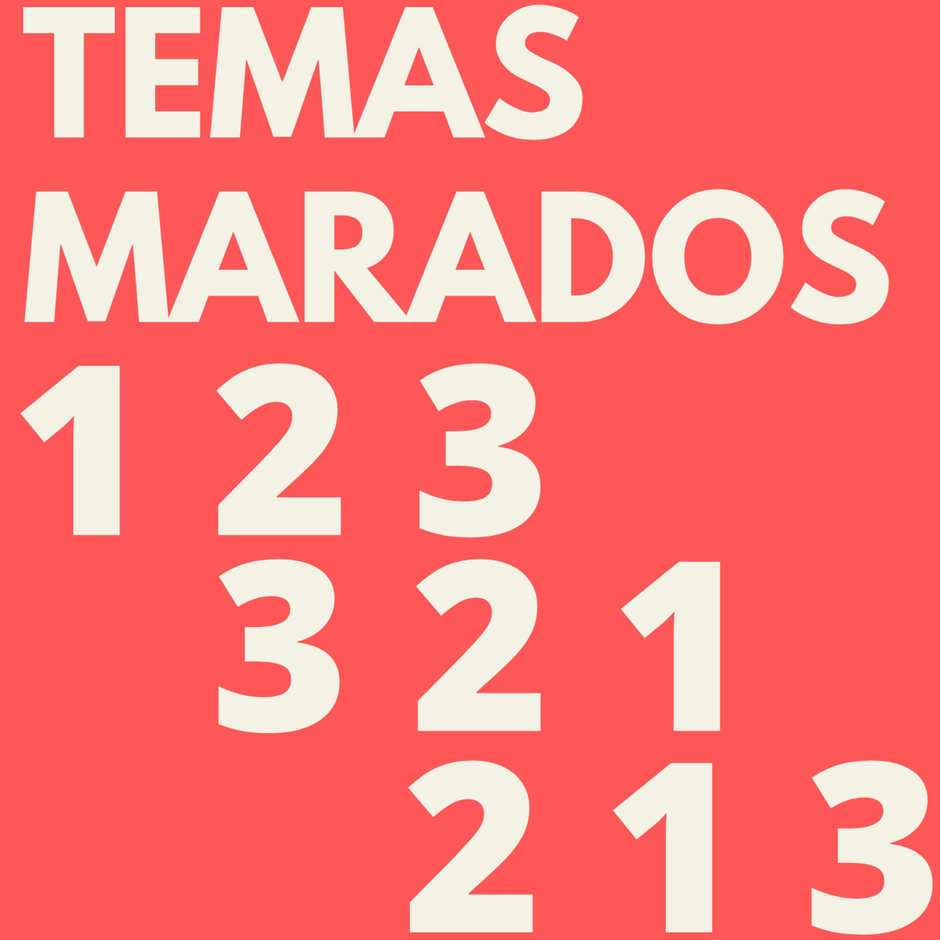 Temas Marados