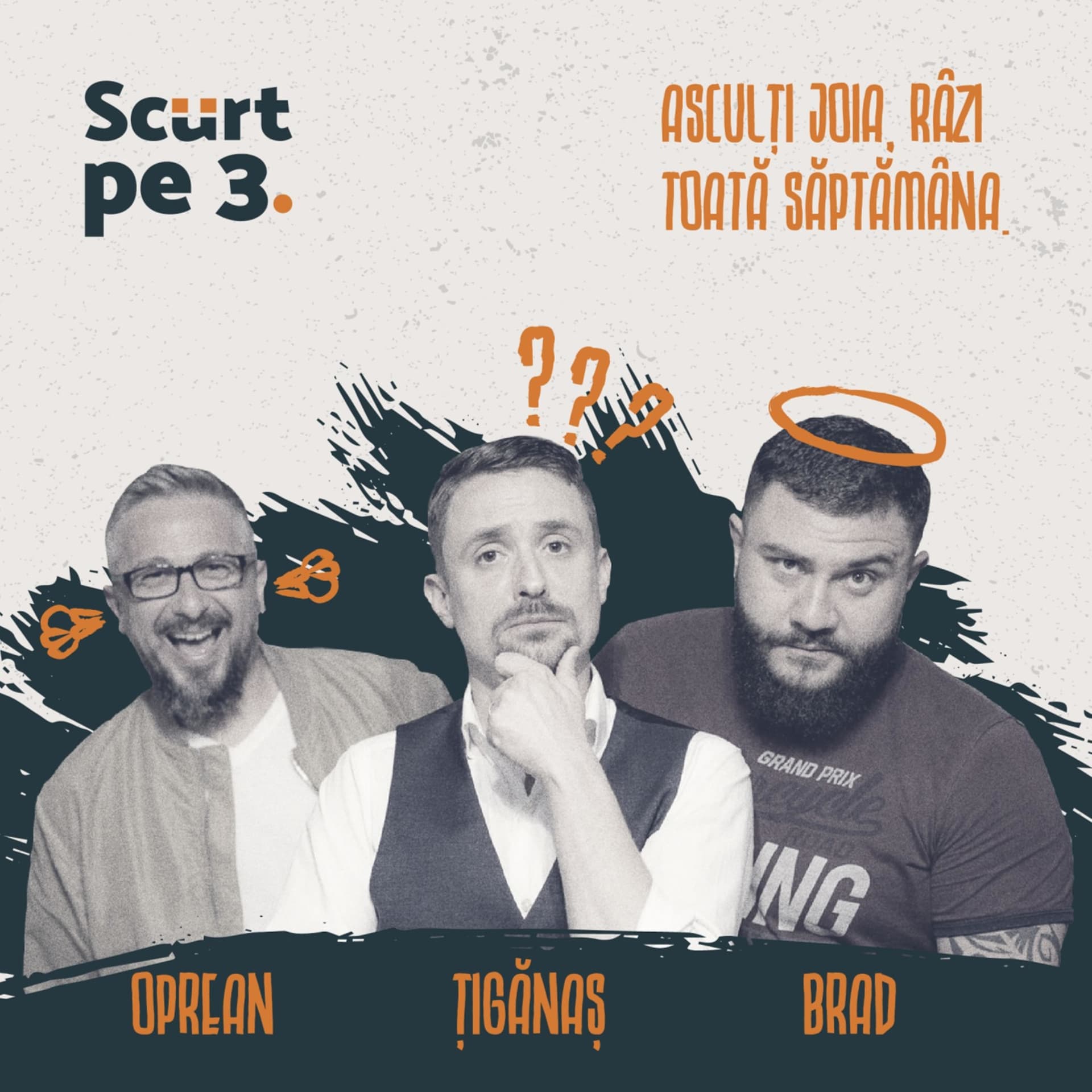 Scurt pe 3. ..cu Brad, Oprean și Țigănaș - Podcasts