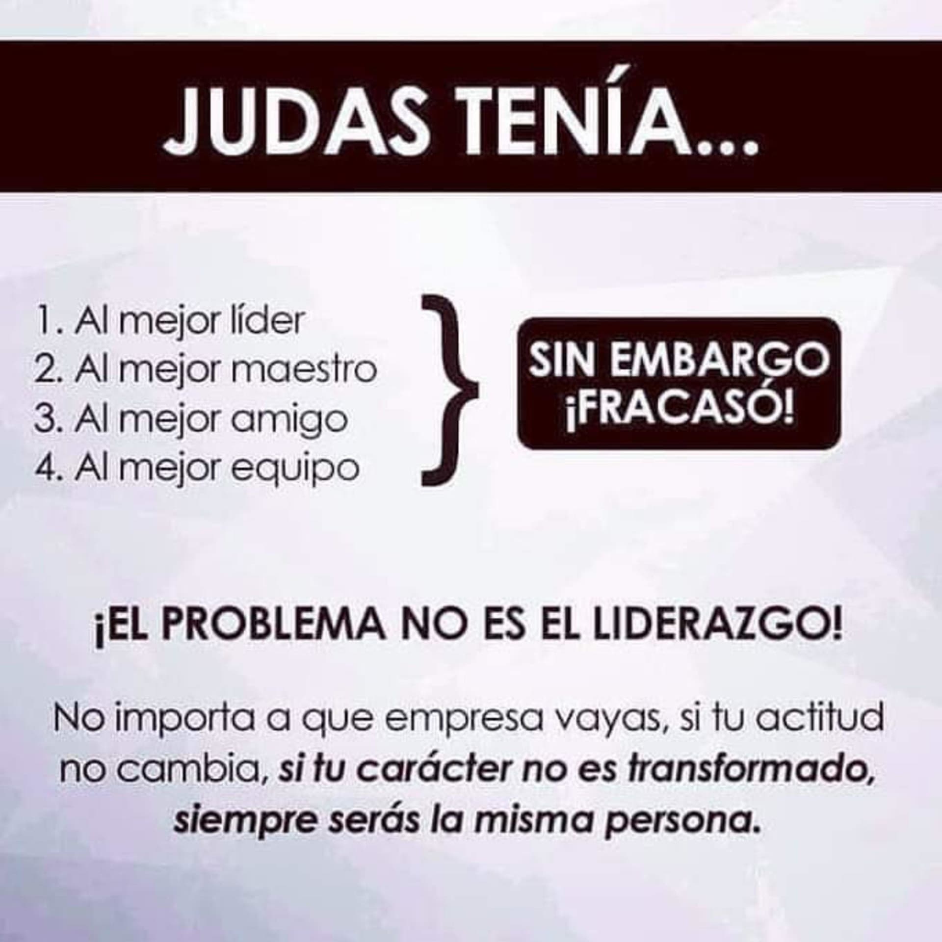 El Liderazgo NO es el problema! - Podcasts