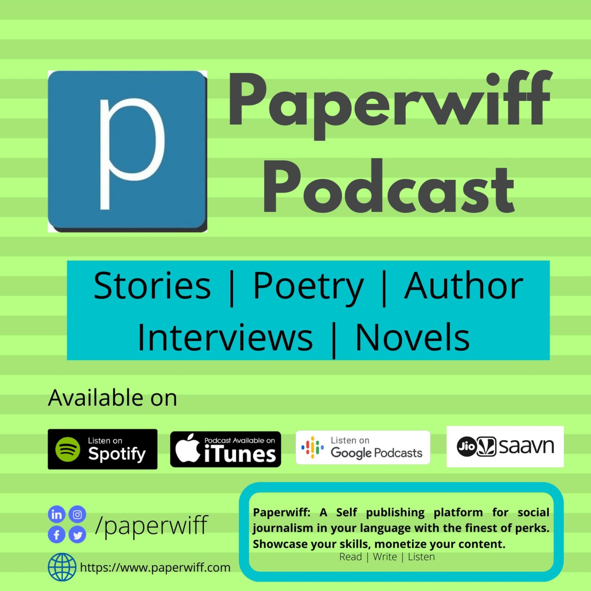 Paperwiff-Lift by words - Podcasts