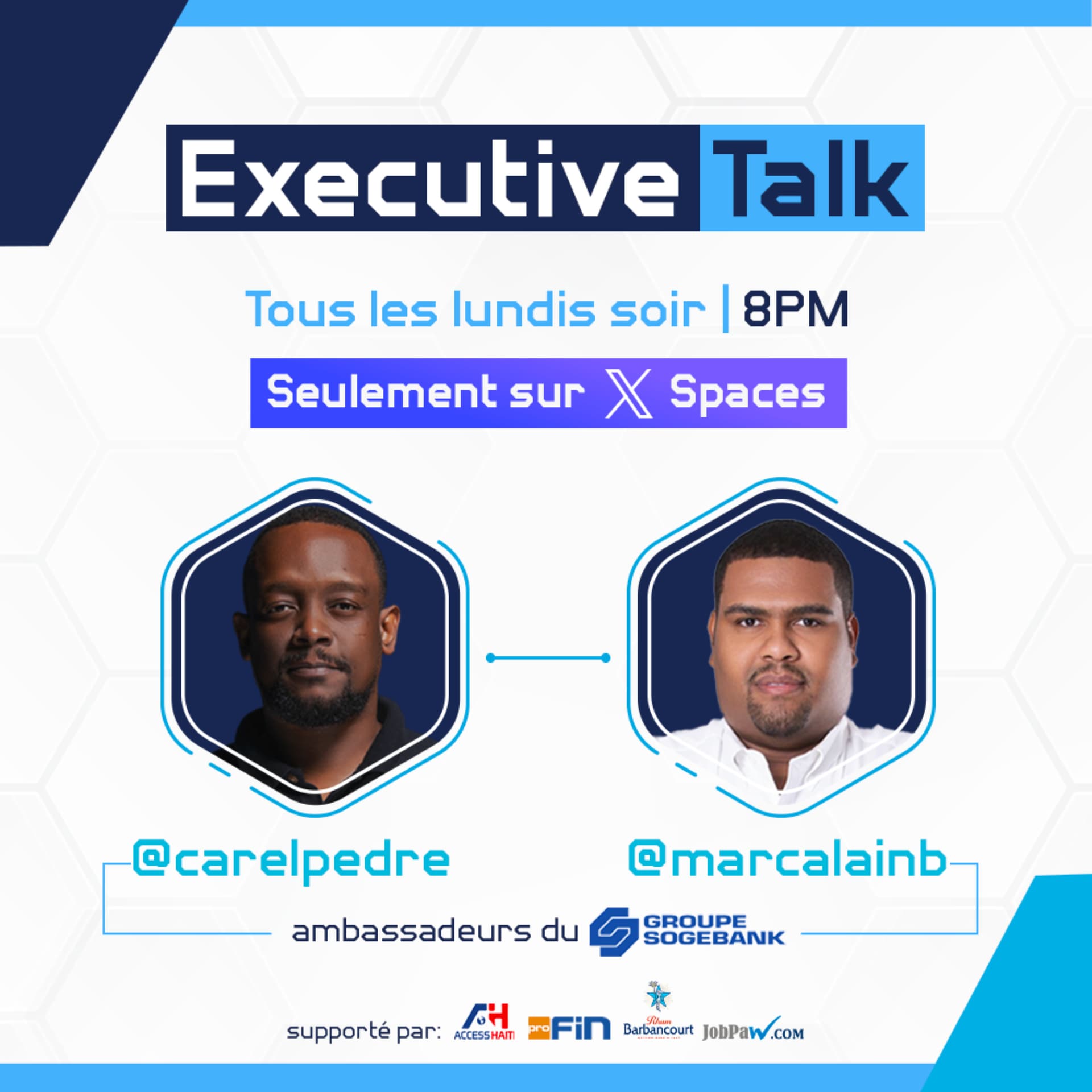 Executive Talk with Carel & Marc Alain - Podcasts