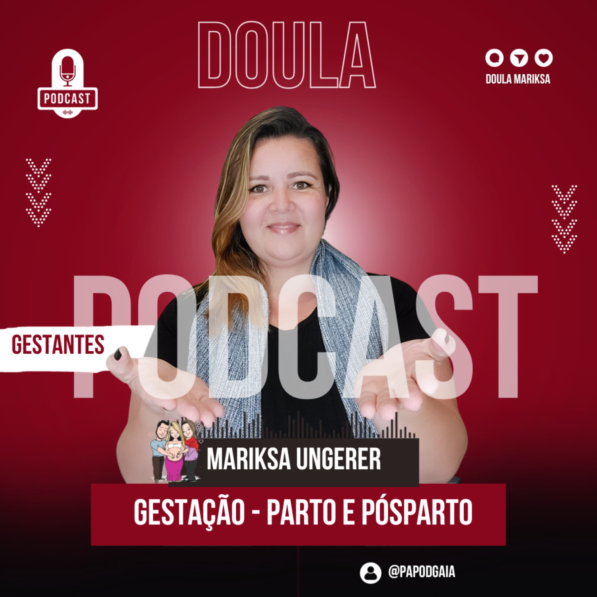 Papo de Gestação - Parto e Pós Parto - Seu guia na Jornada da Maternidade Real - Podcasts