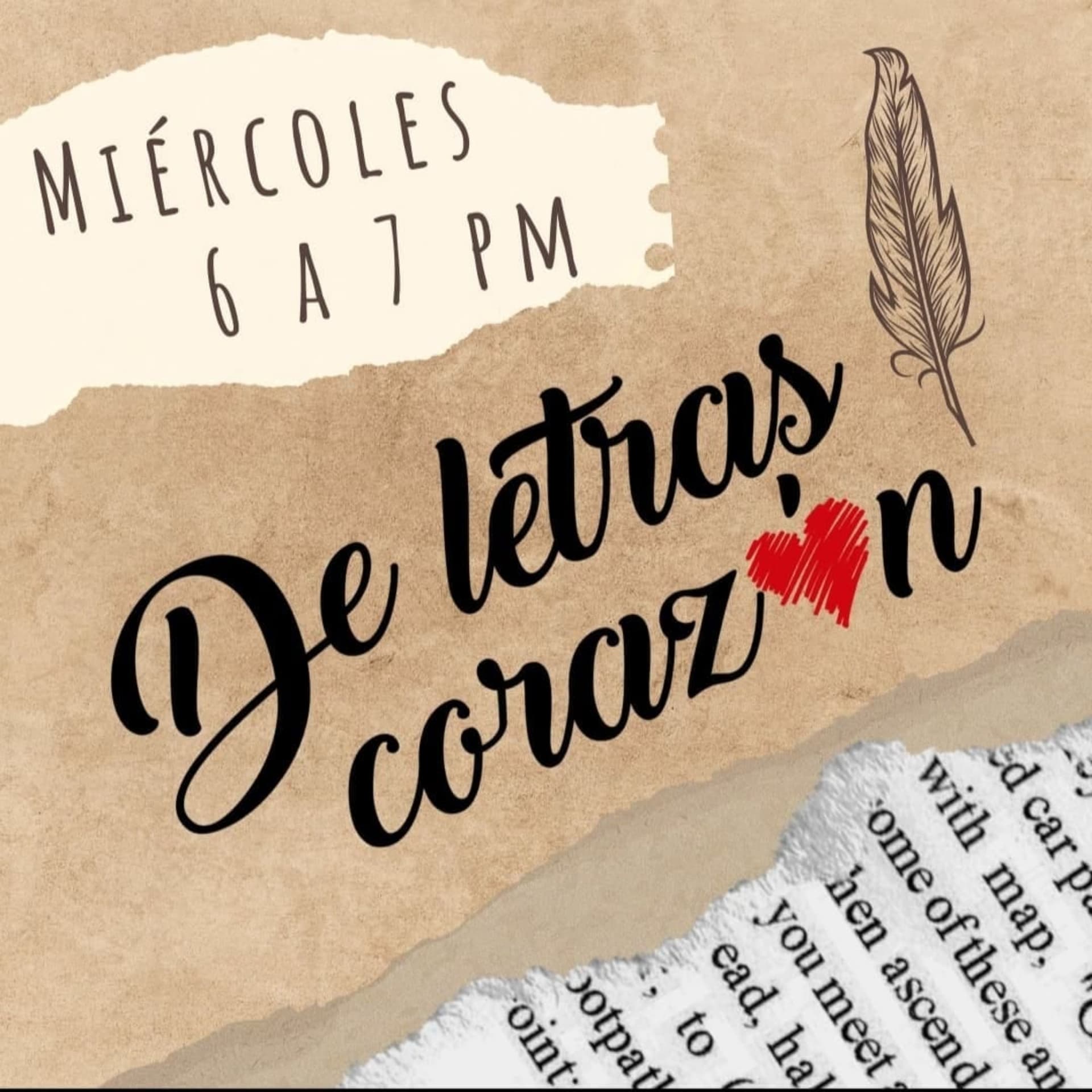 DE LETRAS CORAZÓN - Podcasts