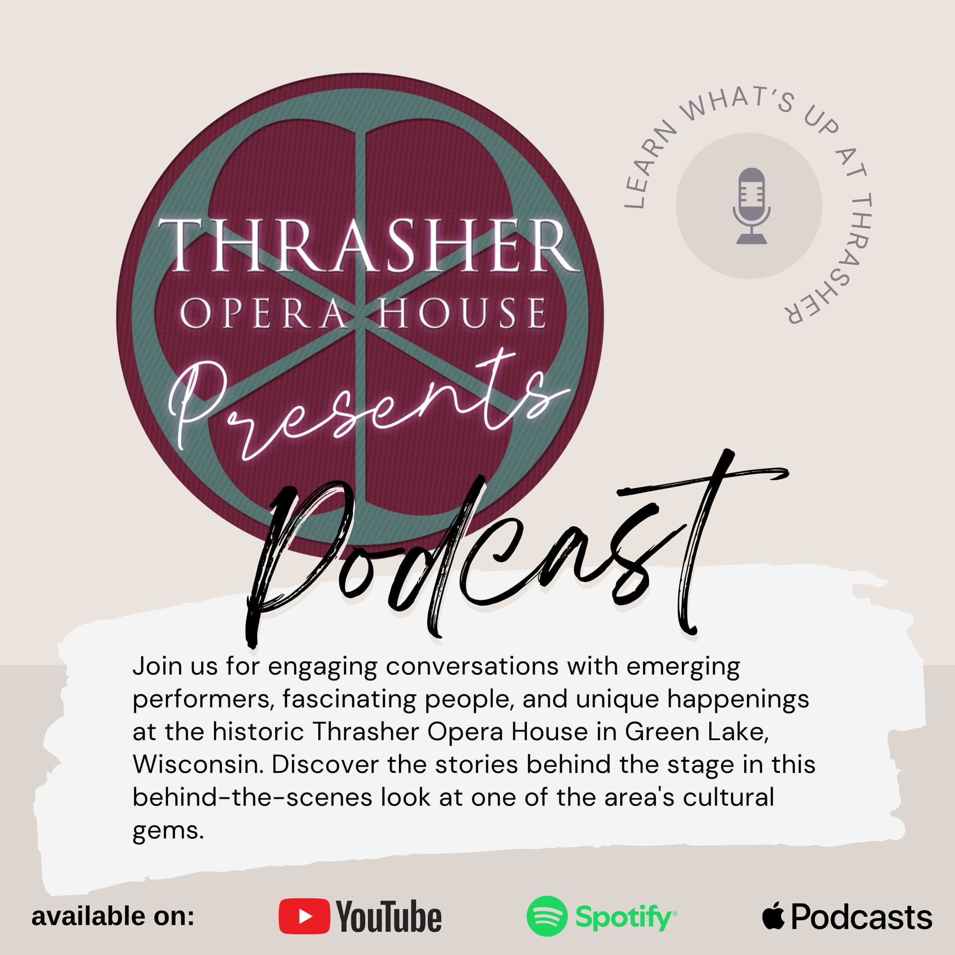 Thrasher Opera House Presents - Podcasts