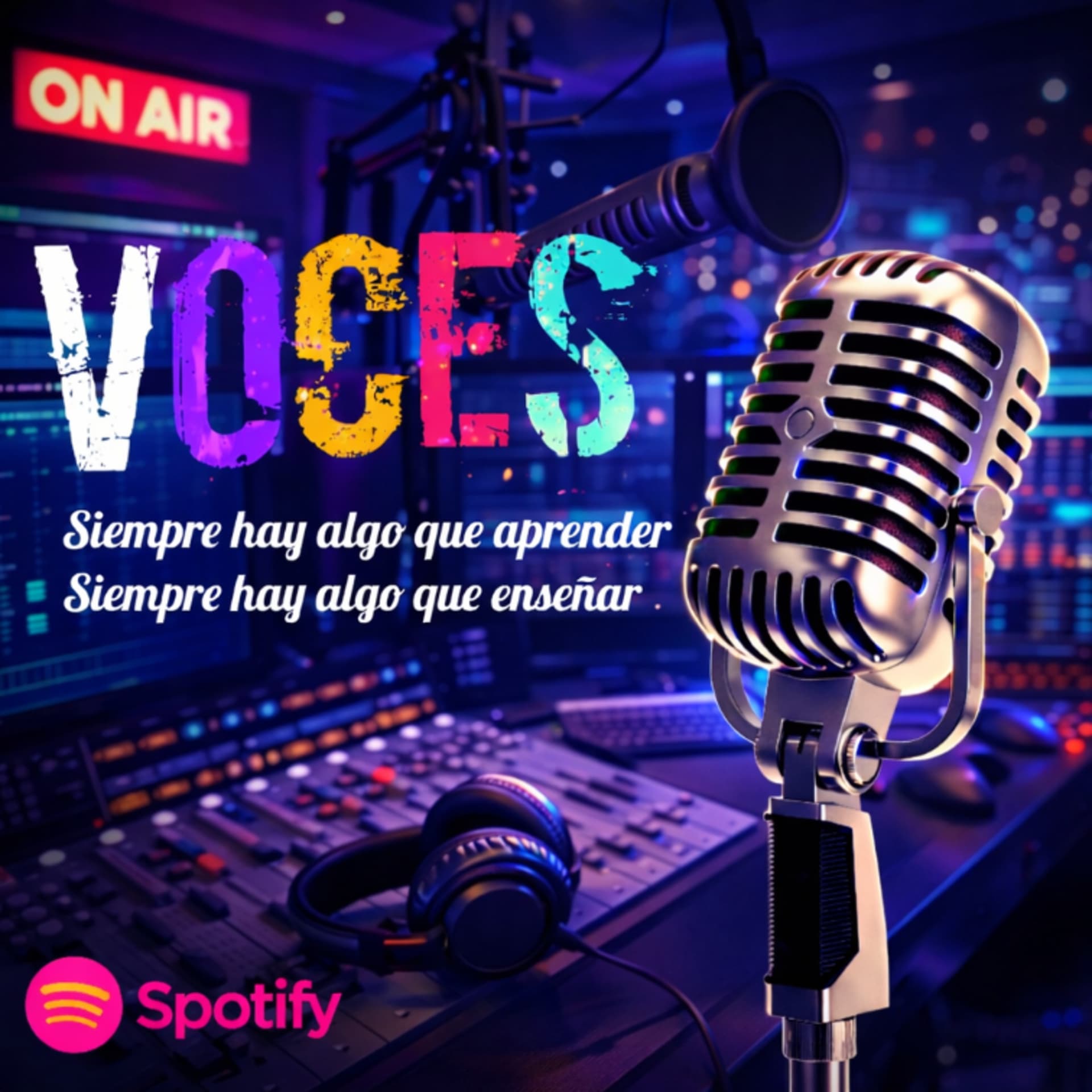 VOCES : Siempre hay algo que aprender, siempre hay algo que enseñar. - Podcasts
