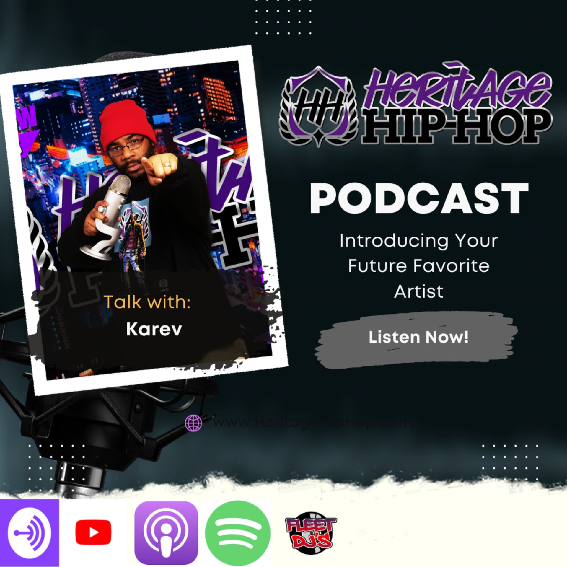 Heritage Hip-Hop Podcast - Podcasts