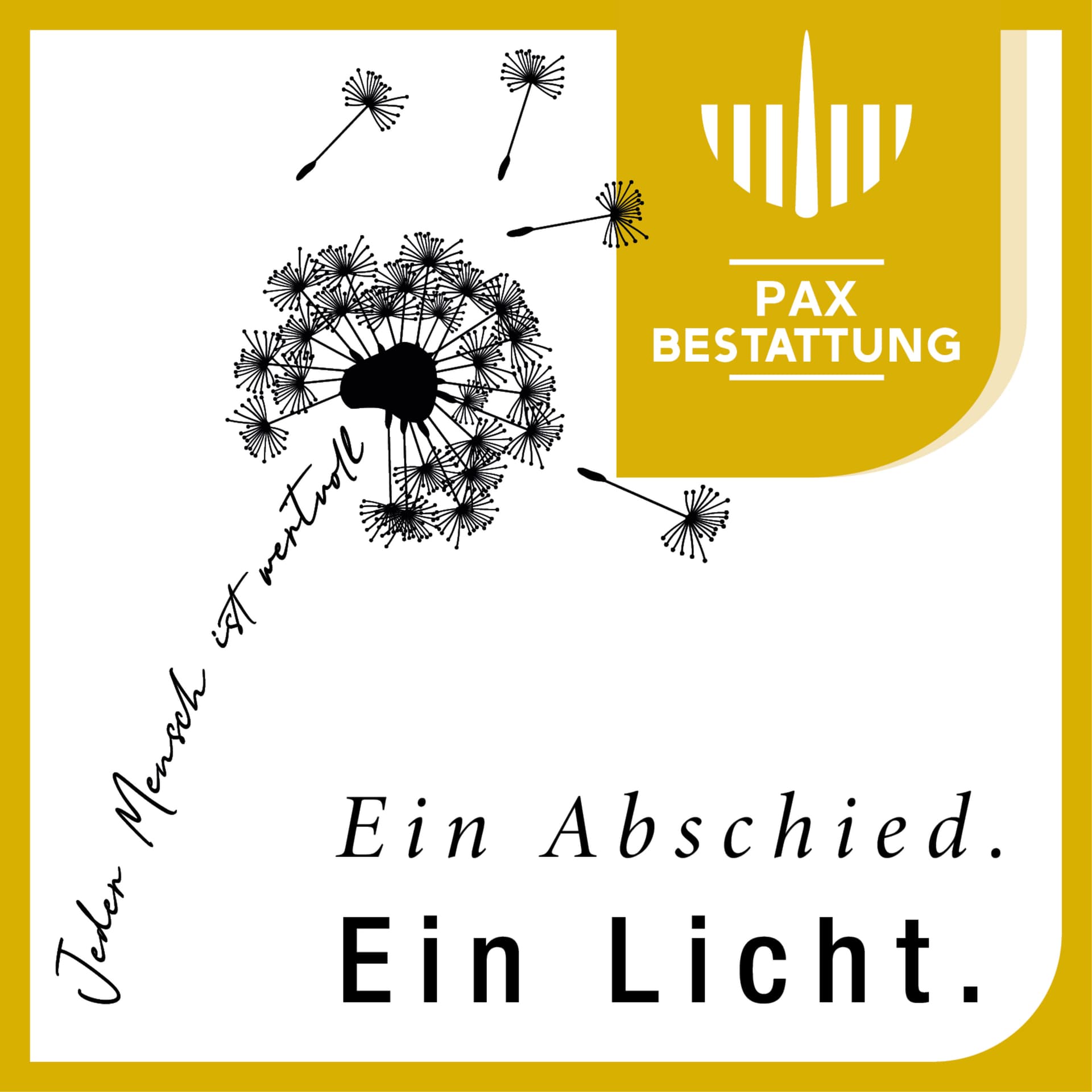 Ein Abschied. Ein Licht. Der Podcast der PAX-Bestattung - Podcasts