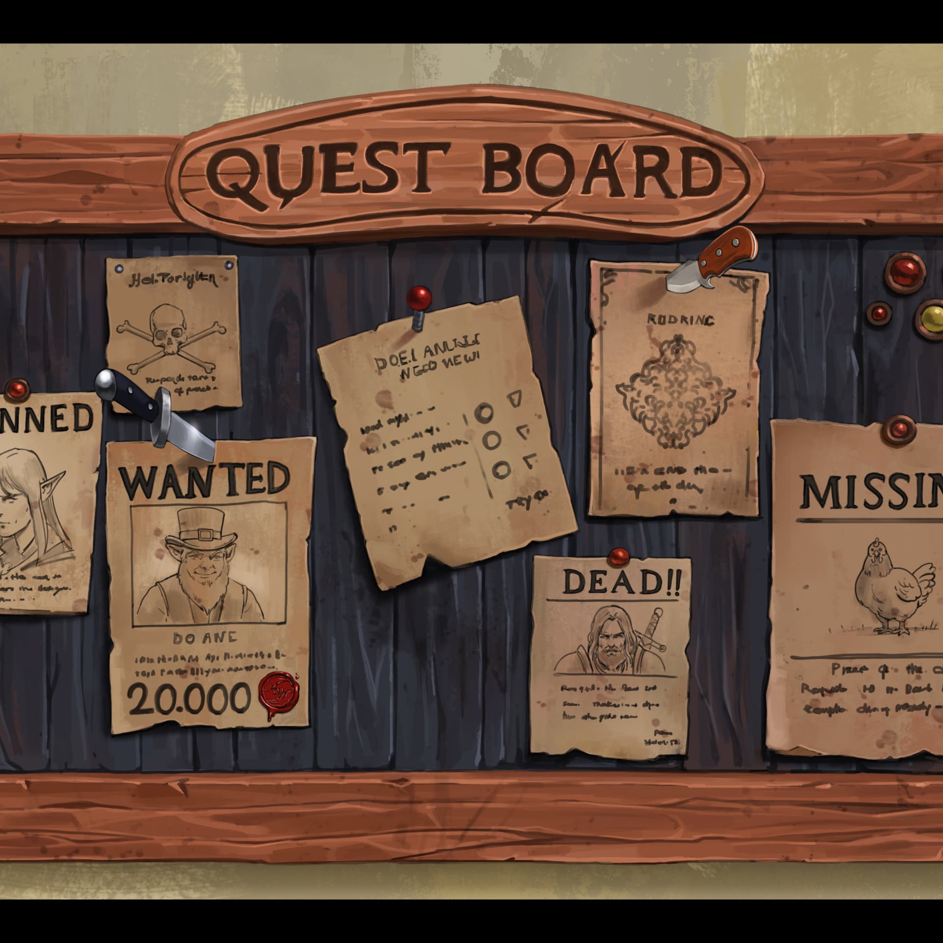 Quest Board - Podcasts