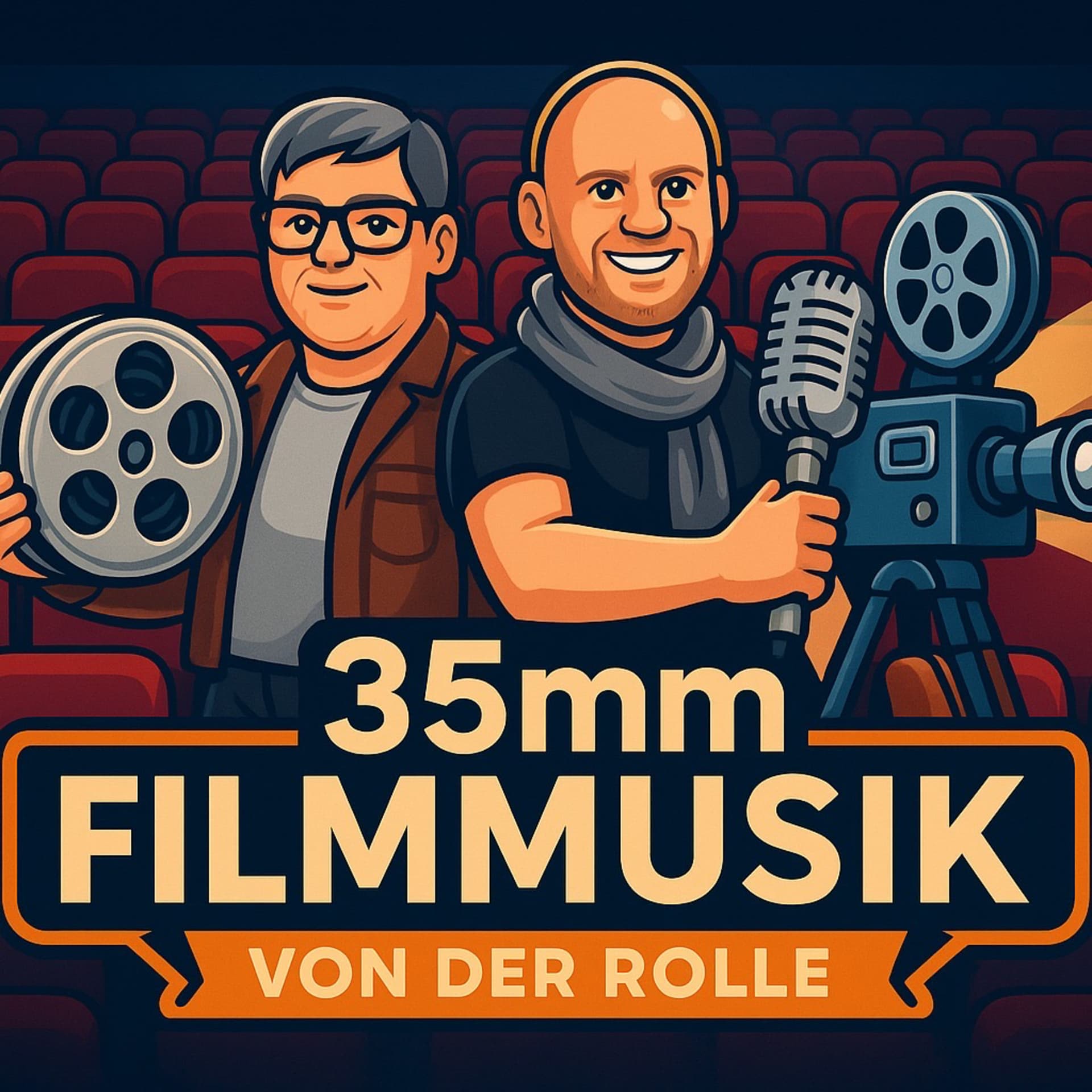 35mm - Filmmusik von der Rolleder Filmmusik Podcast über Filmmusik MIT Filmmusik - Podcasts