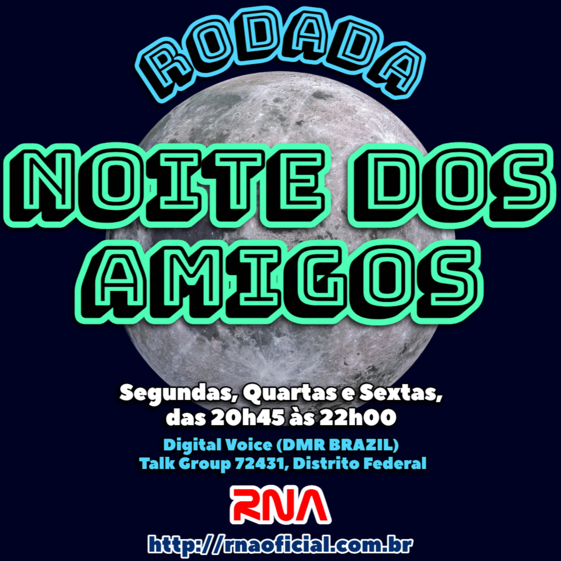Rodada Noite dos Amigos - Podcasts