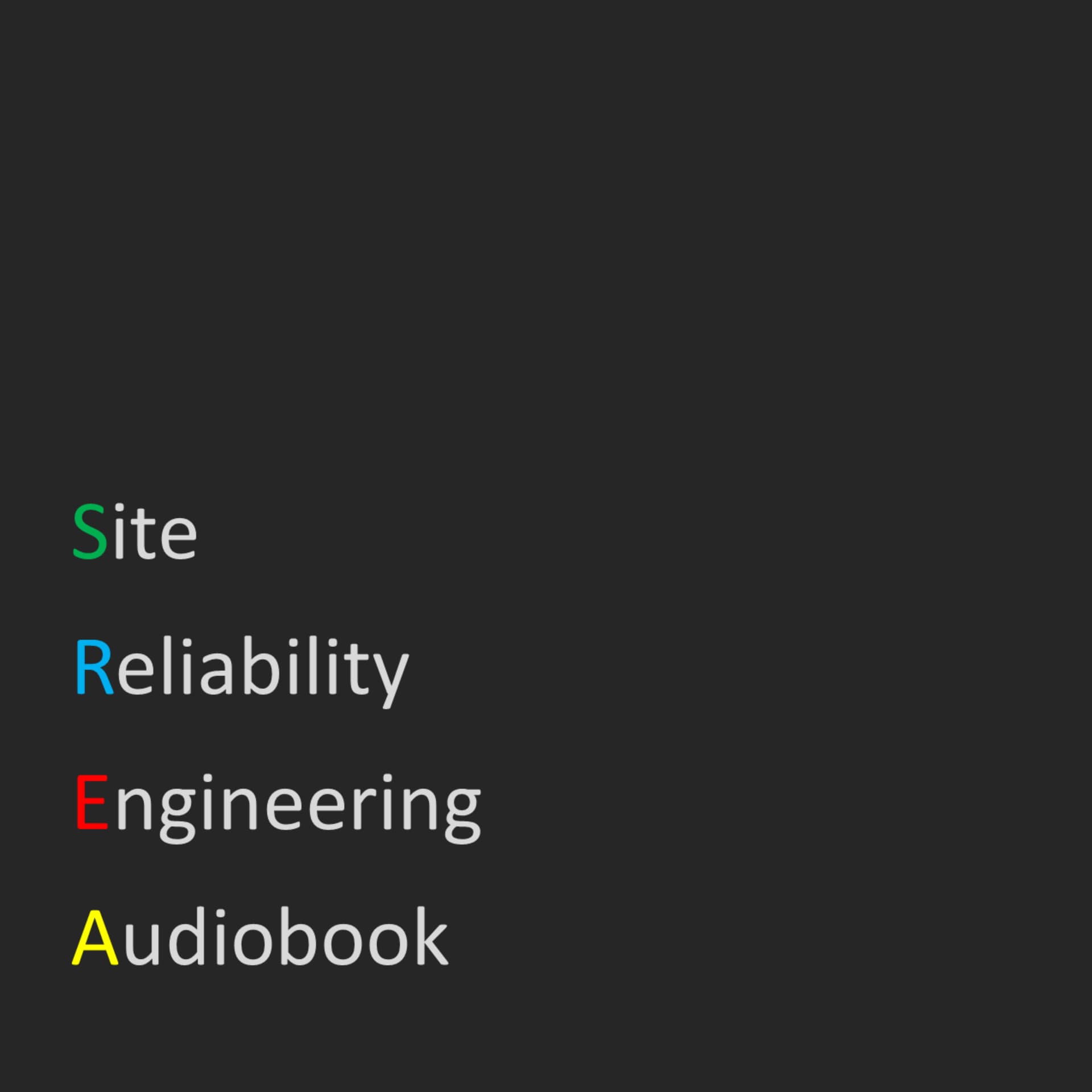 Site Reliability Engineering Audiobook - Podcasts