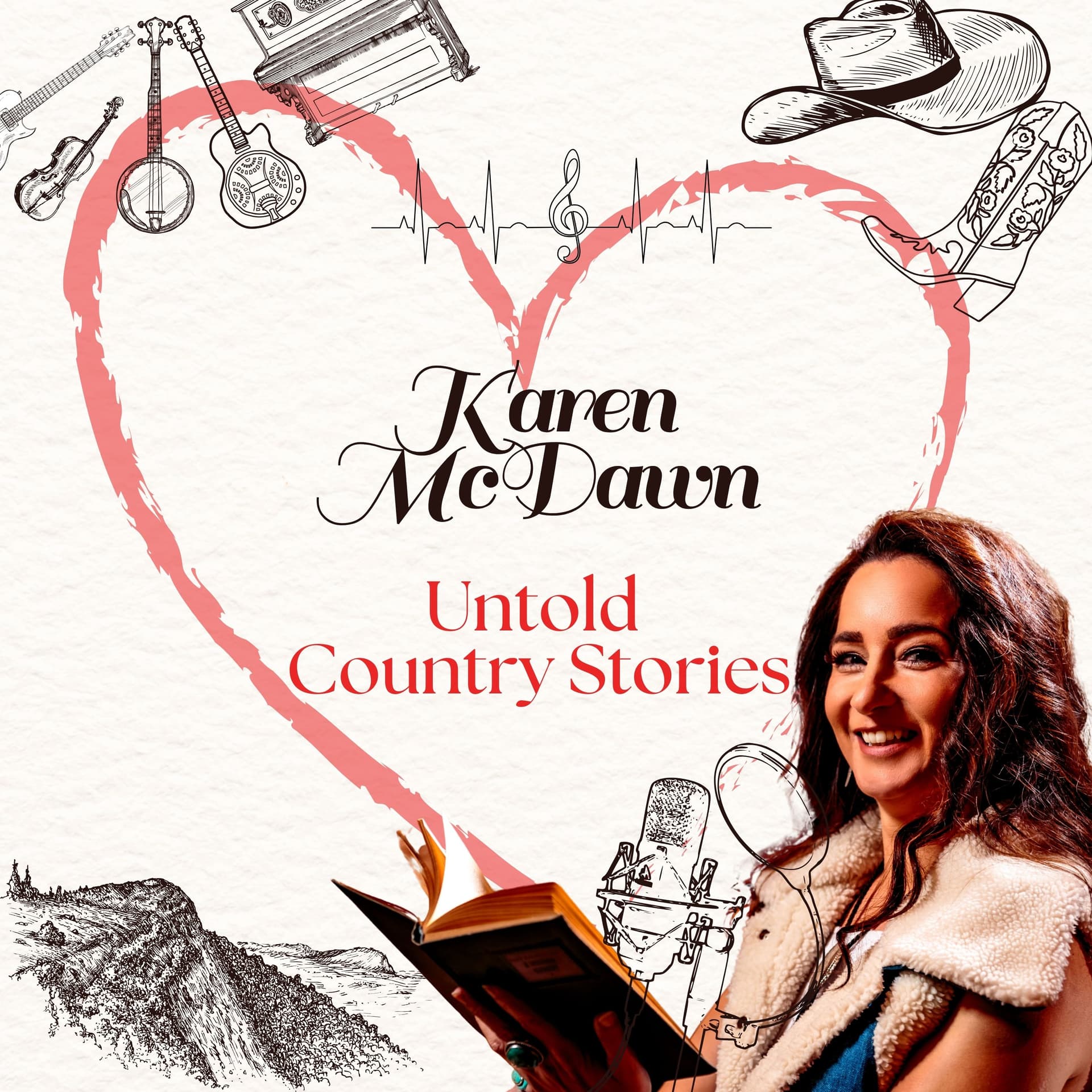 Untold Country Stories mit Karen McDawn - Podcasts